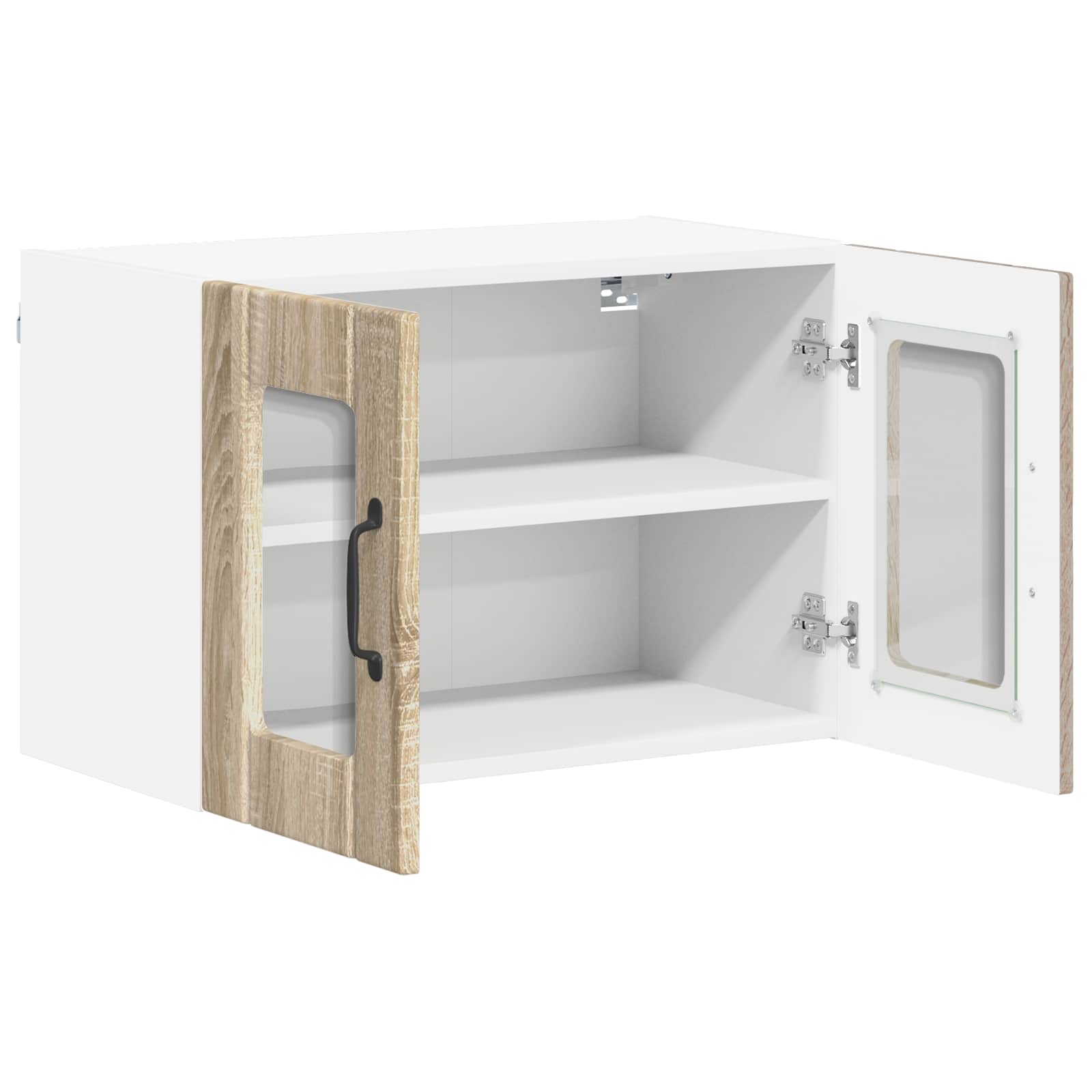 Wandglas-Schrank LUCCA Sonoma-Eiche 60 x 31 x 40 cm