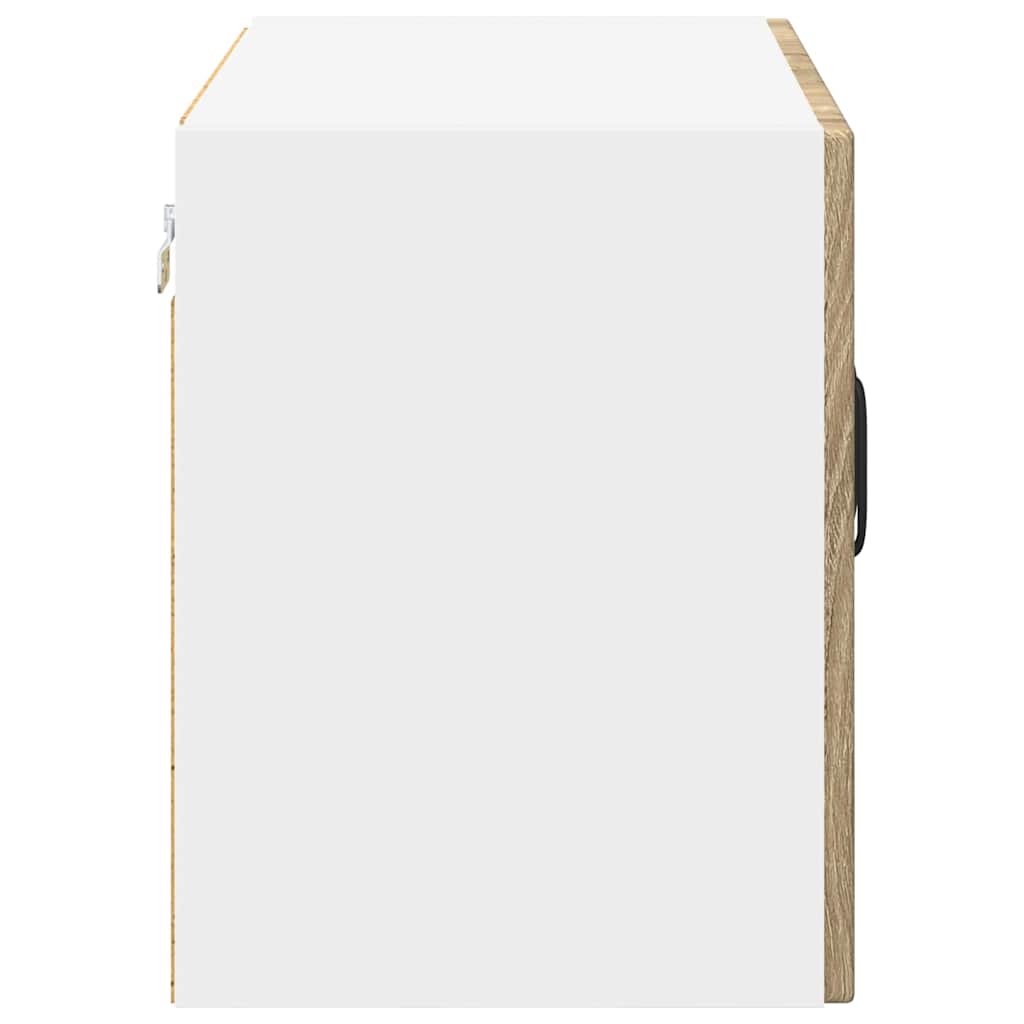 Küchenhängeschrank mit Regal 2 pcs Sonoma-Eiche 60 x 31 x 40 cm