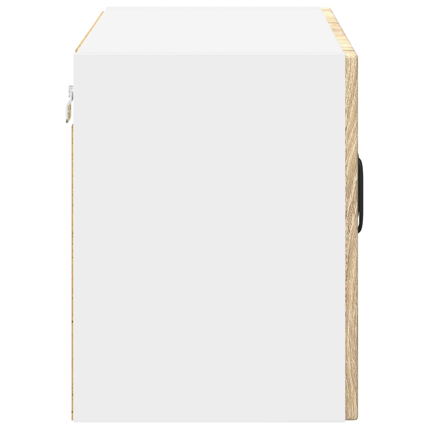 Wandglas-Schrank LUCCA 2 stk. Sonoma-Eiche Holzwerkstoff
