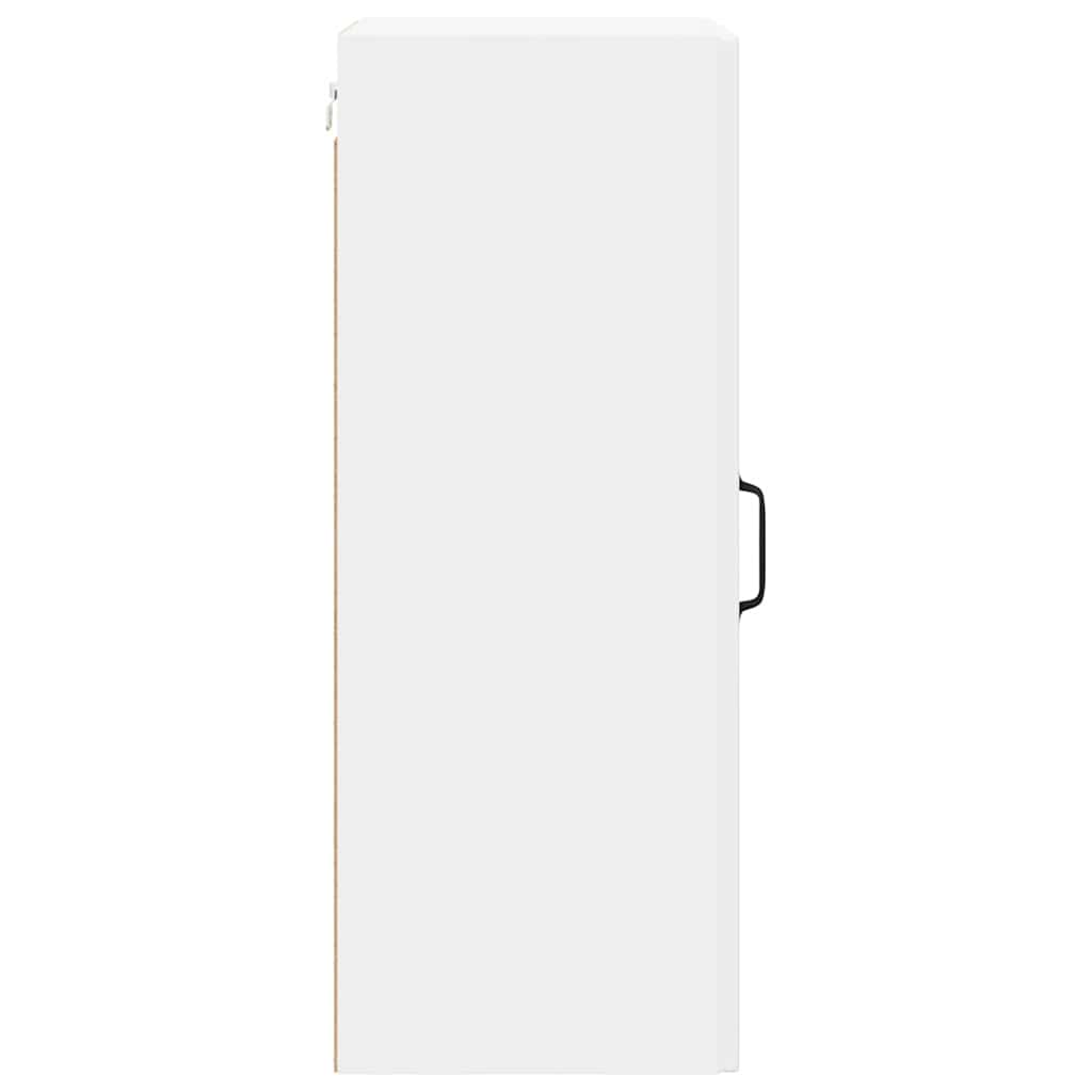 Küchenhängeschrank mit Regal Weiß 40 x 31 x 80 cm Holzwerkstoff