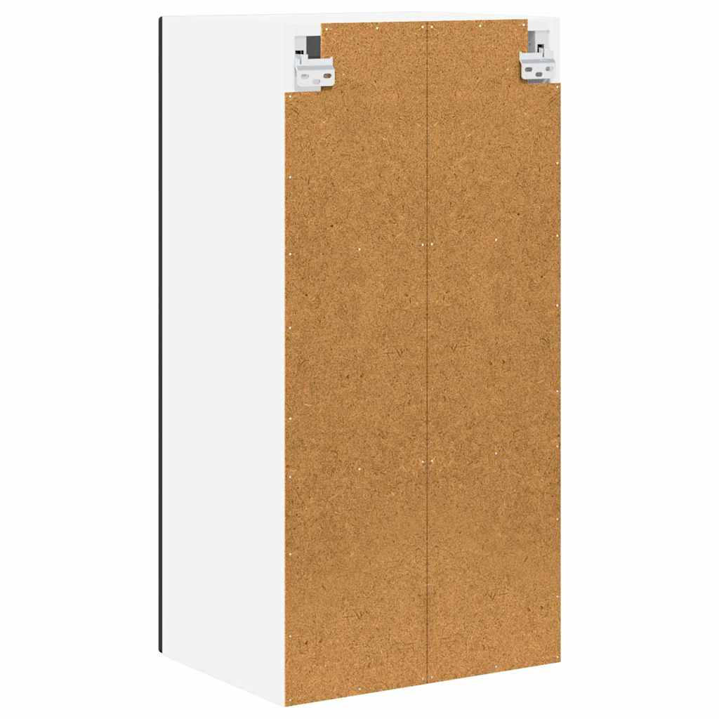Wandglas-Schrank LUCCA Schwarz 40 x 31 x 80 cm Holzwerkstoff