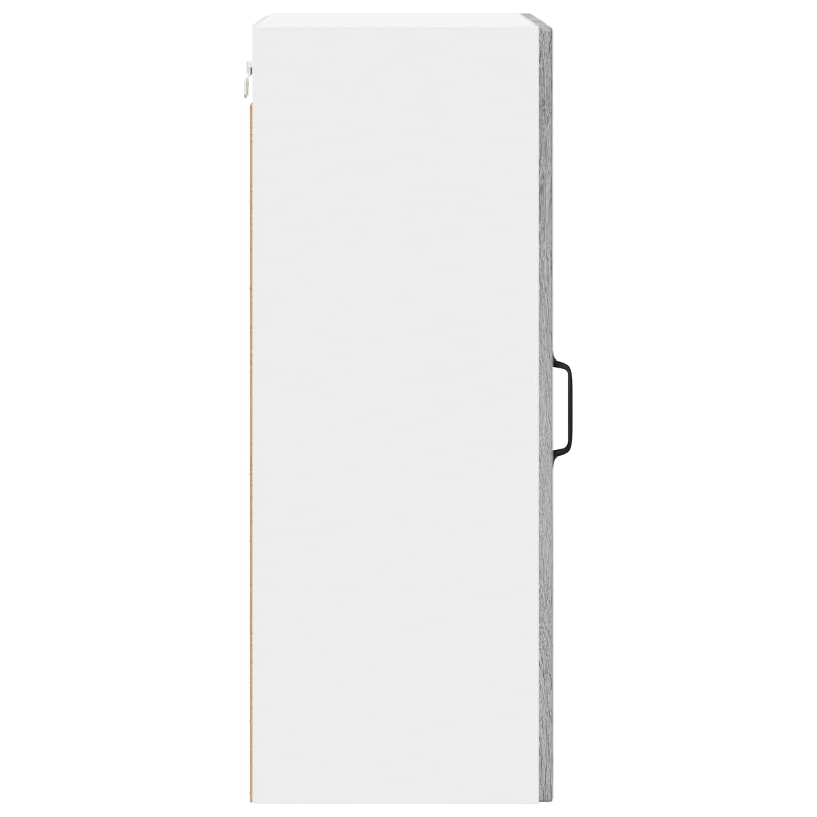 Wandglas-Schrank LUCCA 2 stk. Graues Sonoma Holzwerkstoff