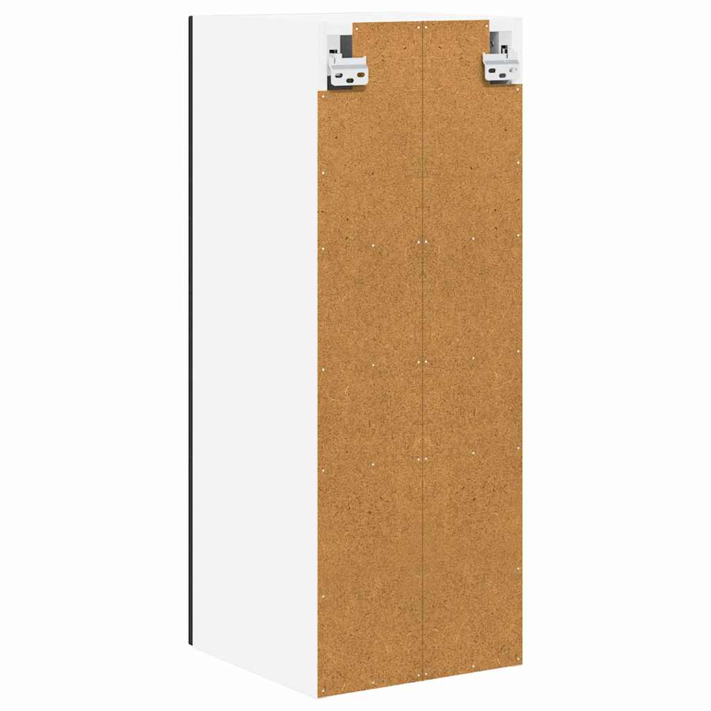 Wandschrank LUCCA 2 stk. Schwarz Holzwerkstoff