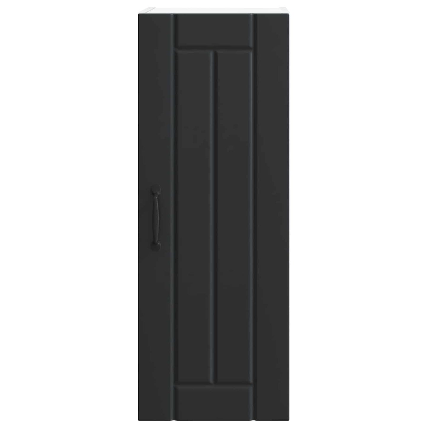 Wandschrank LUCCA 2 stk. Schwarz Holzwerkstoff