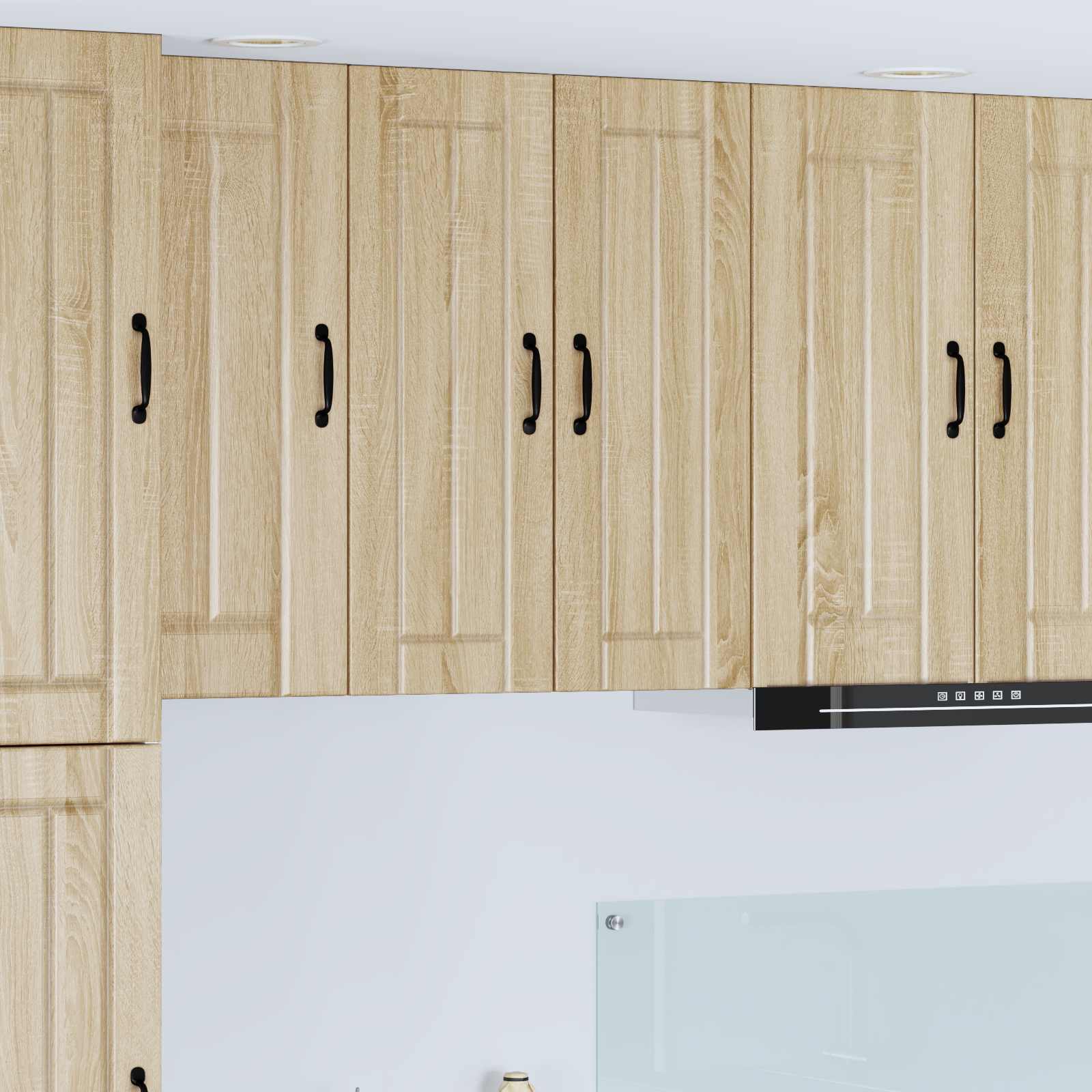 Wandschrank LUCCA 2 stk. Sonoma-Eiche Holzwerkstoff