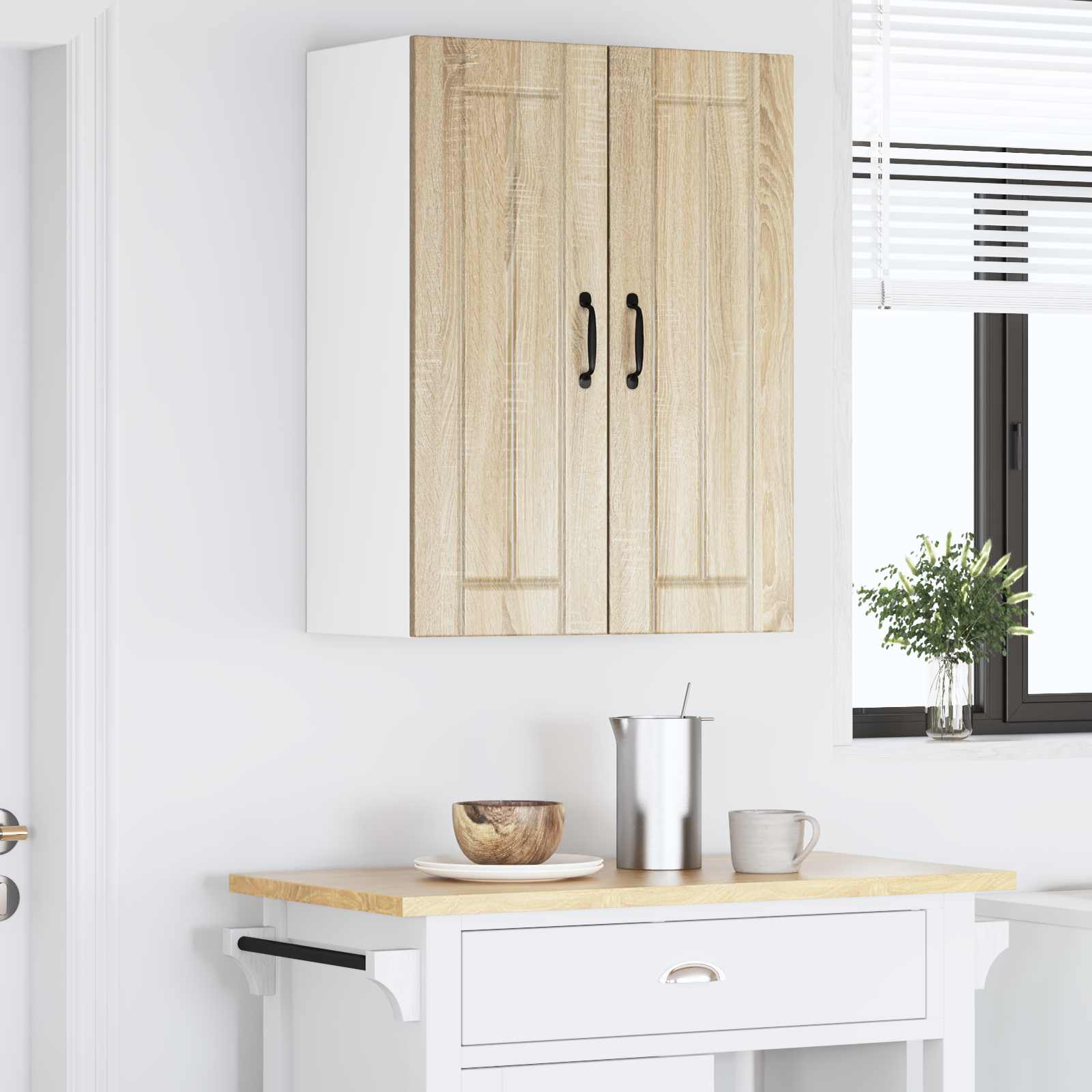 Wandschrank LUCCA 2 stk. Sonoma-Eiche Holzwerkstoff