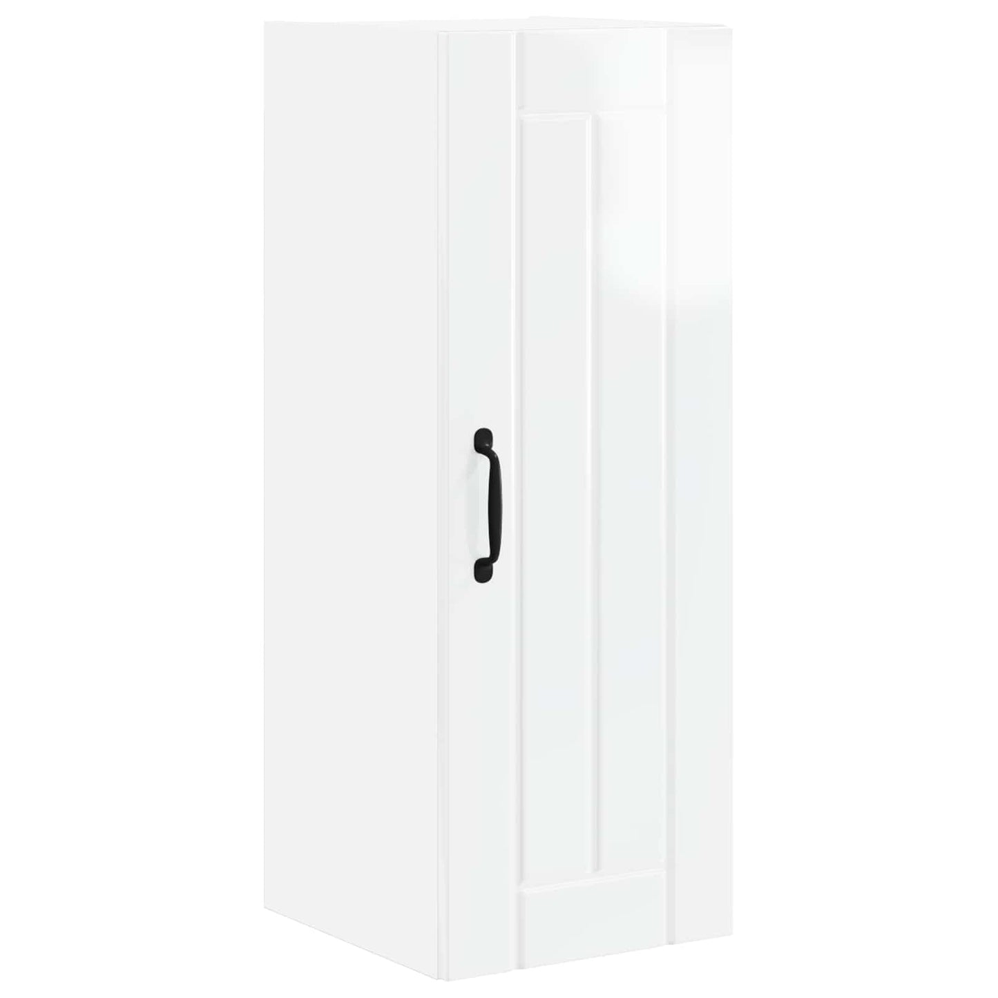 Wandschrank LUCCA 2 stk. Hochglanz Weiß Holzwerkstoff