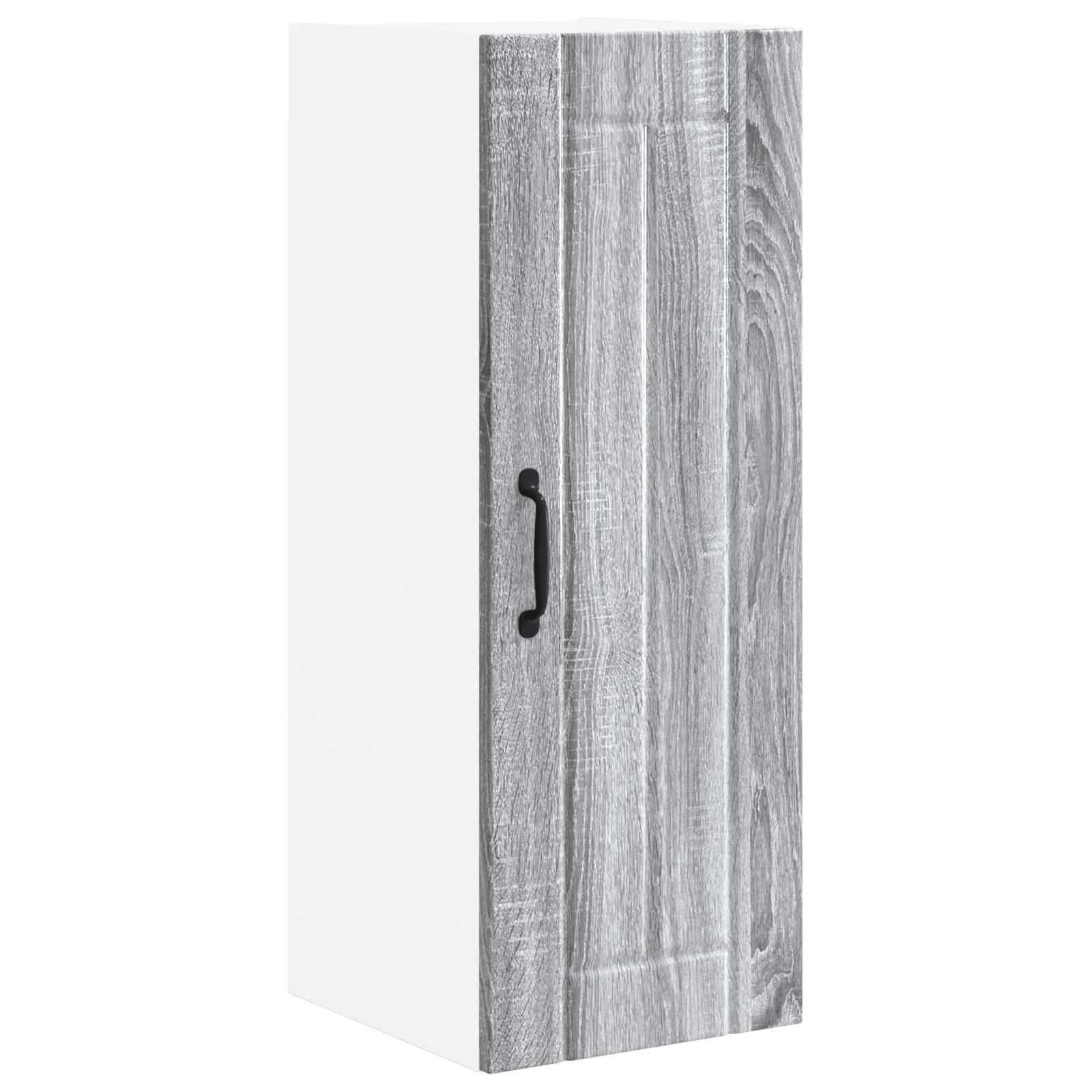 Wandschrank LUCCA 2 stk. Graues Sonoma Holzwerkstoff