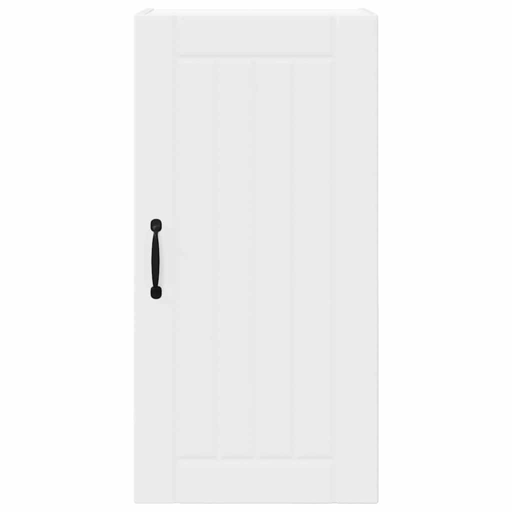 Küchenhängeschrank mit Regal Weiß 40 x 31 x 80 cm Holzwerkstoff