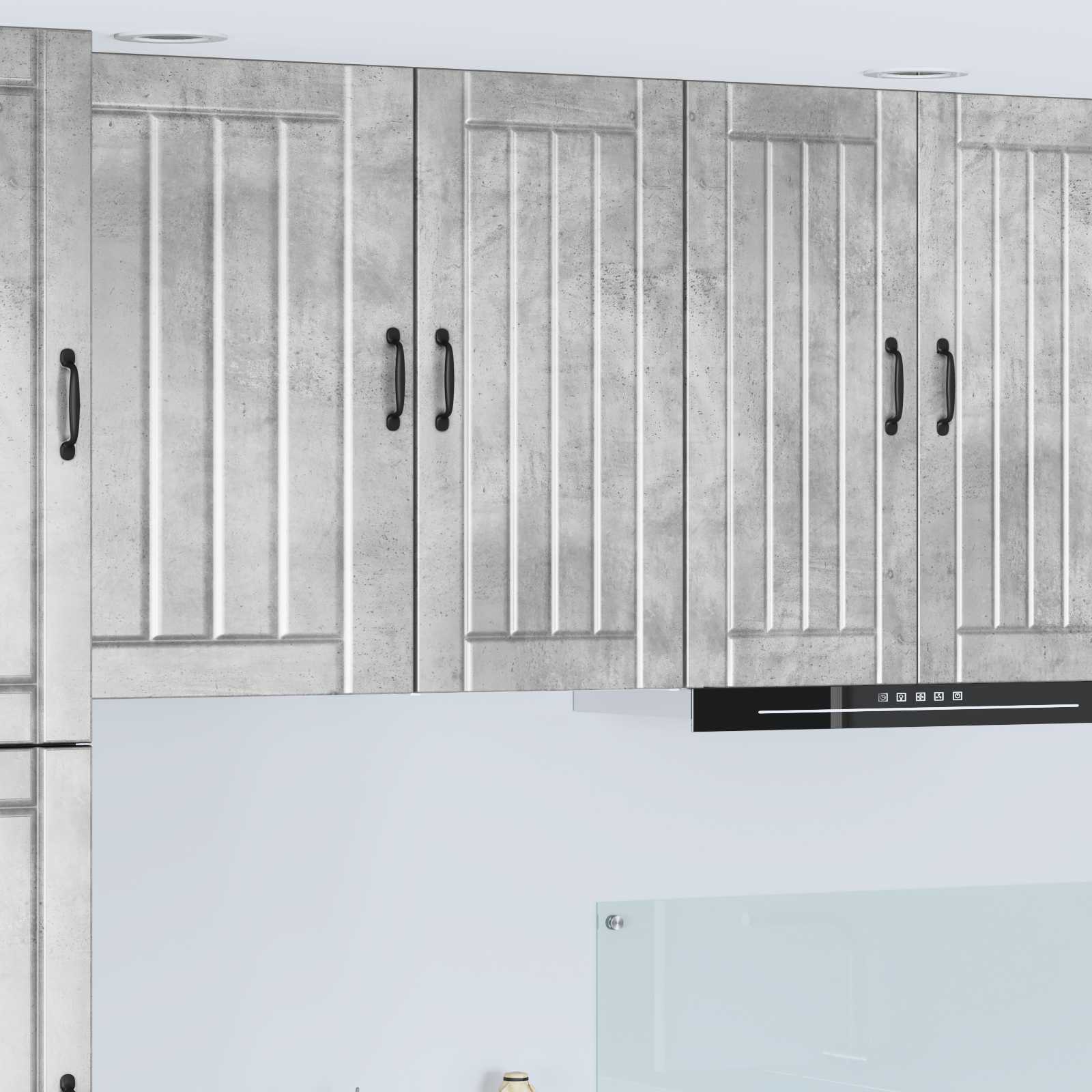 Wandschrank LUCCA Betongrau 40 x 31 x 80 cm Holzwerkstoff