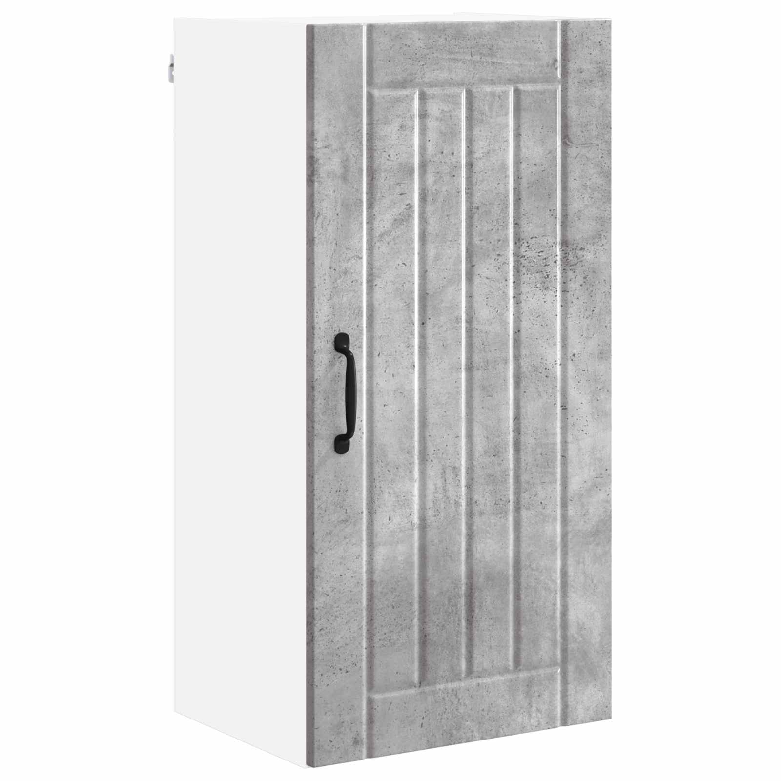 Wandschrank LUCCA Betongrau 40 x 31 x 80 cm Holzwerkstoff