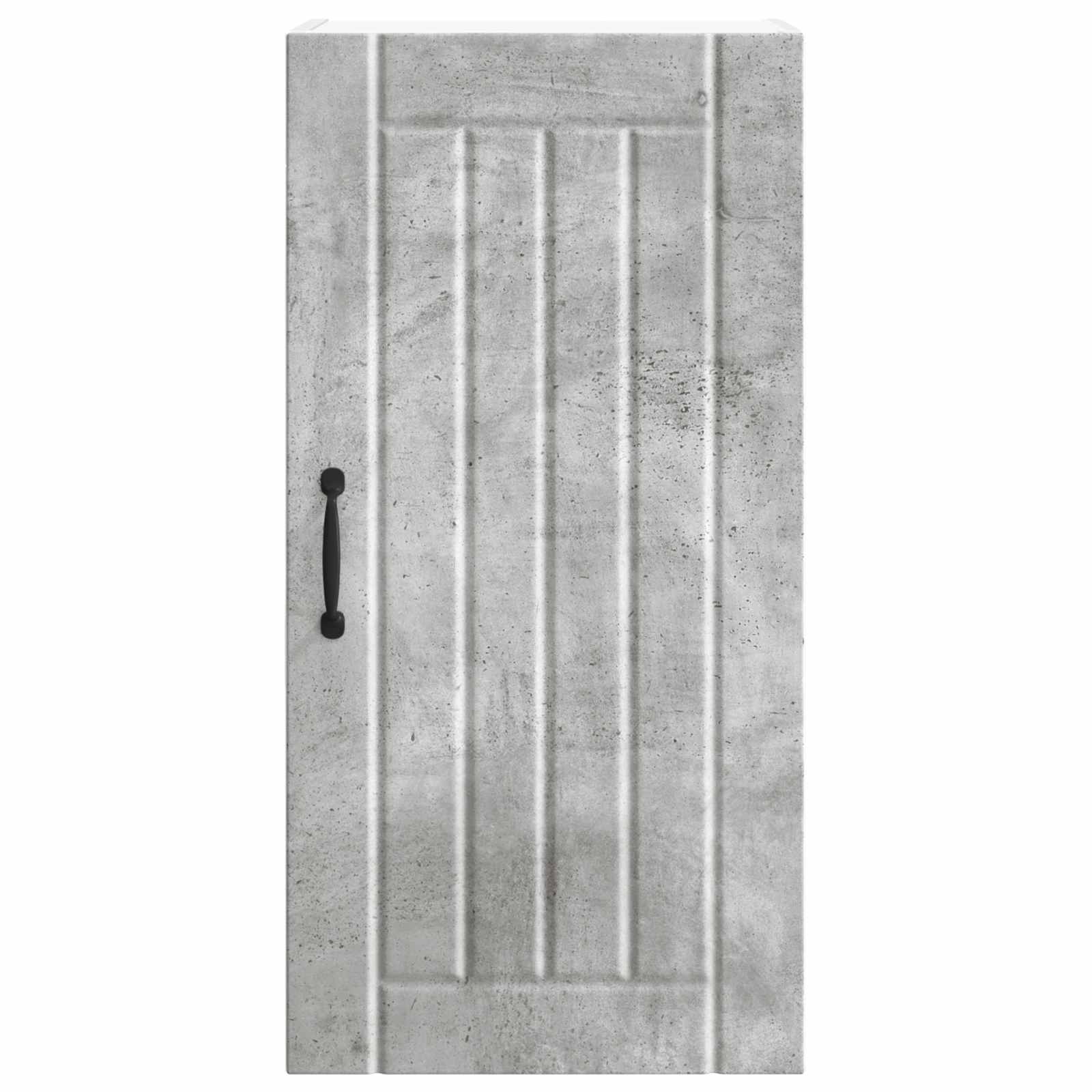 Wandschrank LUCCA Betongrau 40 x 31 x 80 cm Holzwerkstoff