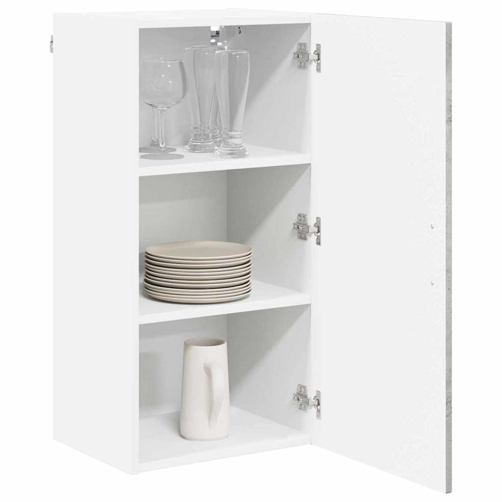 Wandschrank LUCCA Betongrau 40 x 31 x 80 cm Holzwerkstoff