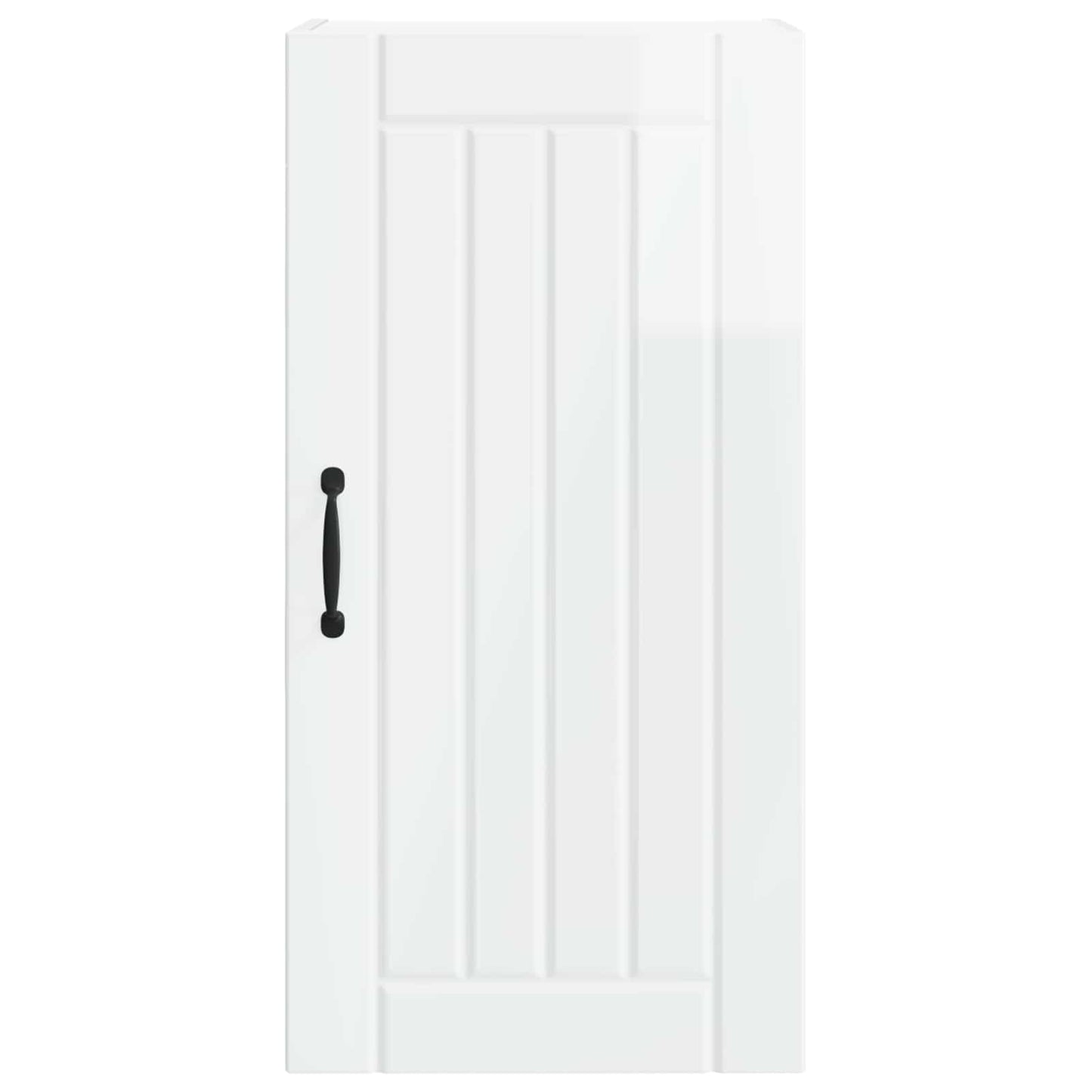 Wandschrank LUCCA Hochglanz Weiß 40 x 31 x 80 cm Holzwerkstoff