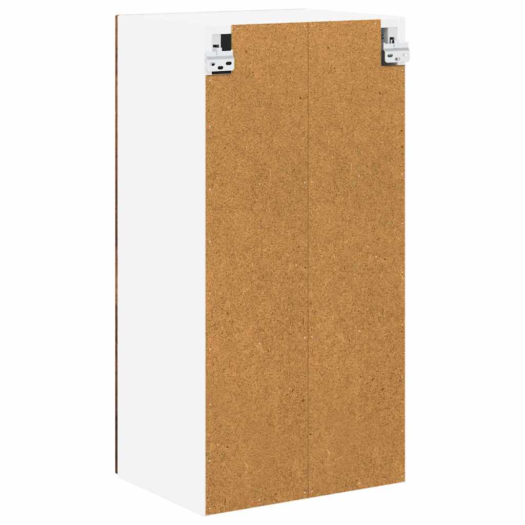 Küchenhängeschrank mit Regal Geräucherte Eiche 40 x 31 x 80 cm