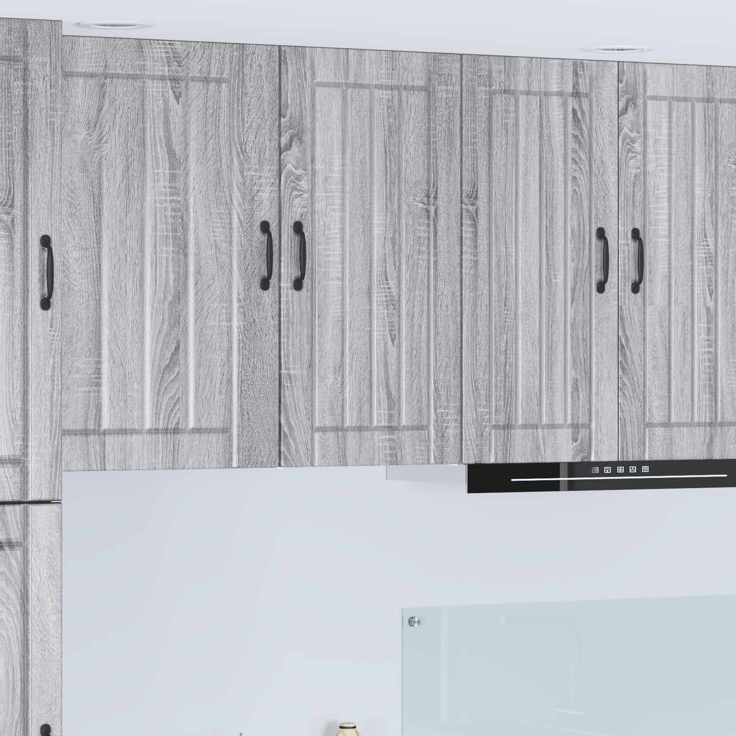Wandschrank LUCCA Graues Sonoma 40 x 31 x 80 cm Holzwerkstoff