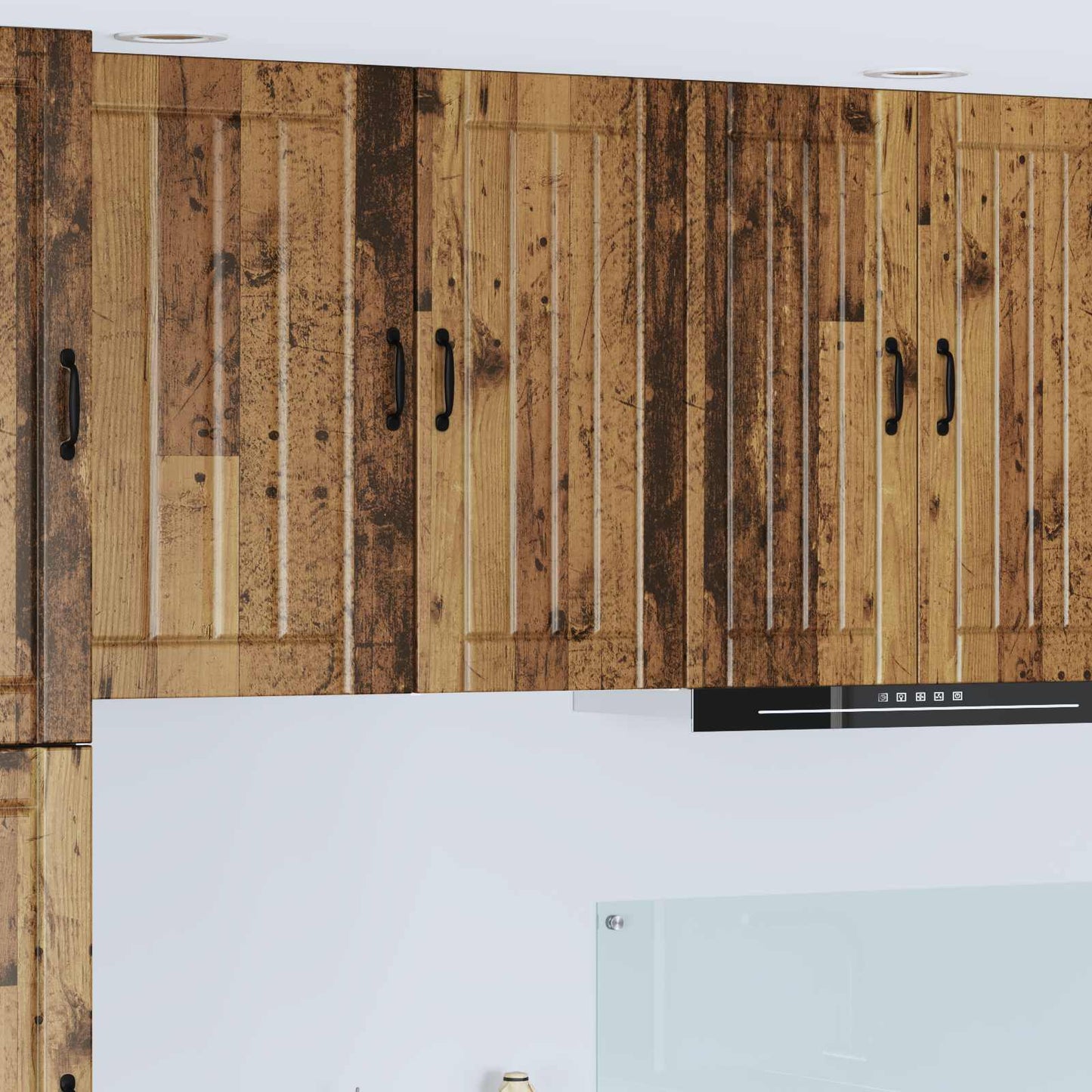 Wandschrank LUCCA Altholz 40 x 31 x 80 cm Holzwerkstoff