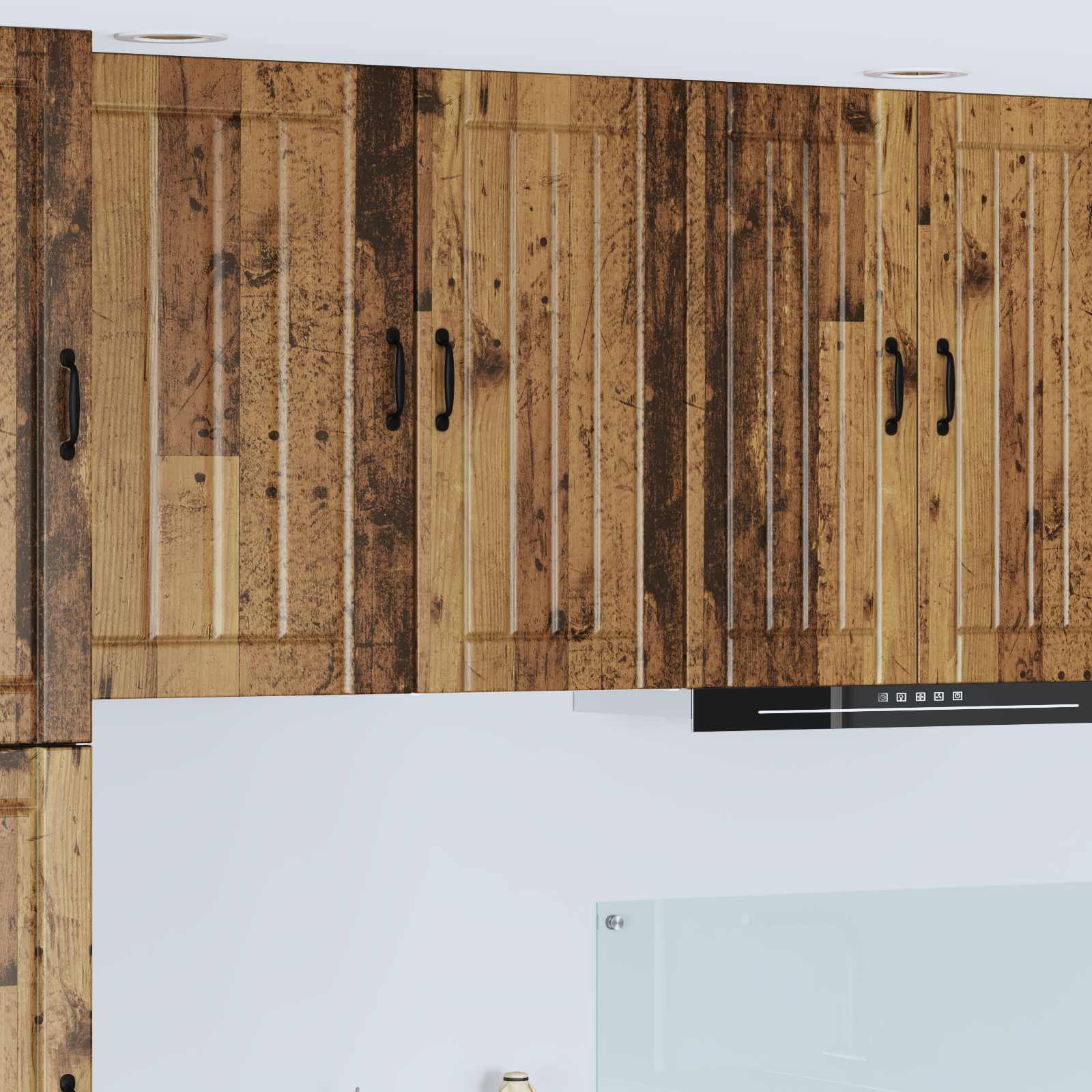 Wandschrank LUCCA Altholz 40 x 31 x 80 cm Holzwerkstoff