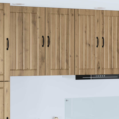 Wandschrank LUCCA Artisan-Eiche 40 x 31 x 80 cm Holzwerkstoff