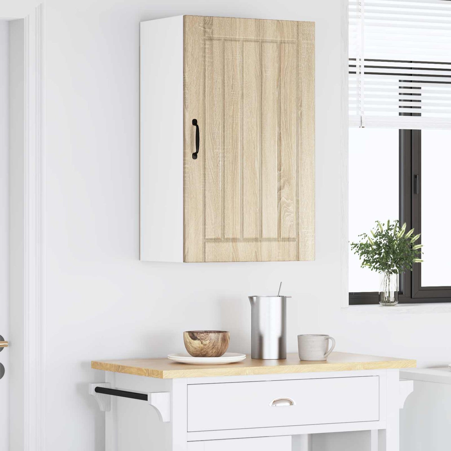 Wandschrank LUCCA Sonoma-Eiche 50 x 31 x 80 cm Holzwerkstoff