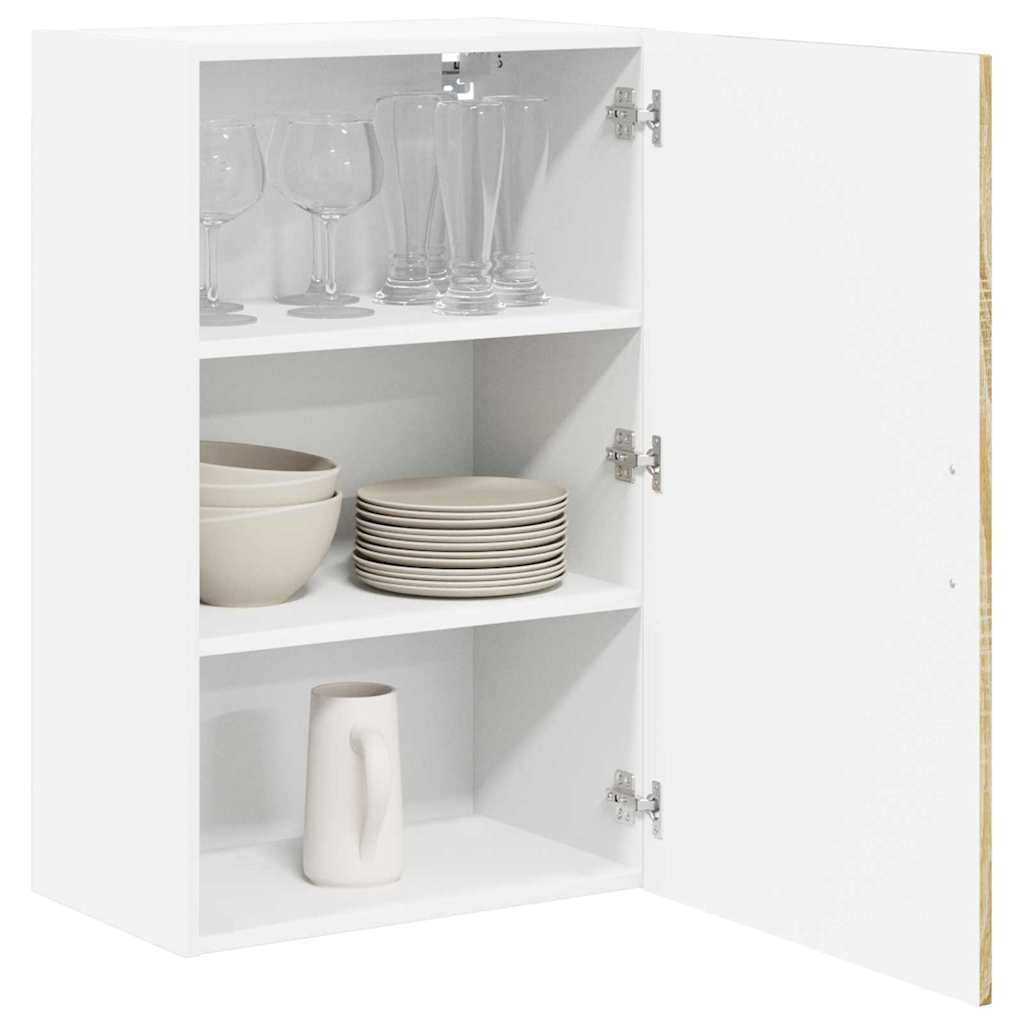 Wandschrank LUCCA Sonoma-Eiche 50 x 31 x 80 cm Holzwerkstoff