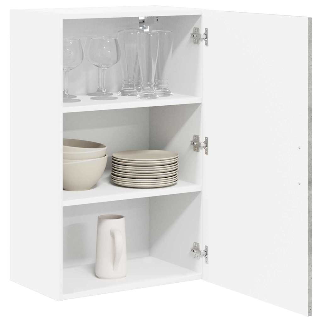 Wandschrank LUCCA Betongrau 50 x 31 x 80 cm Holzwerkstoff