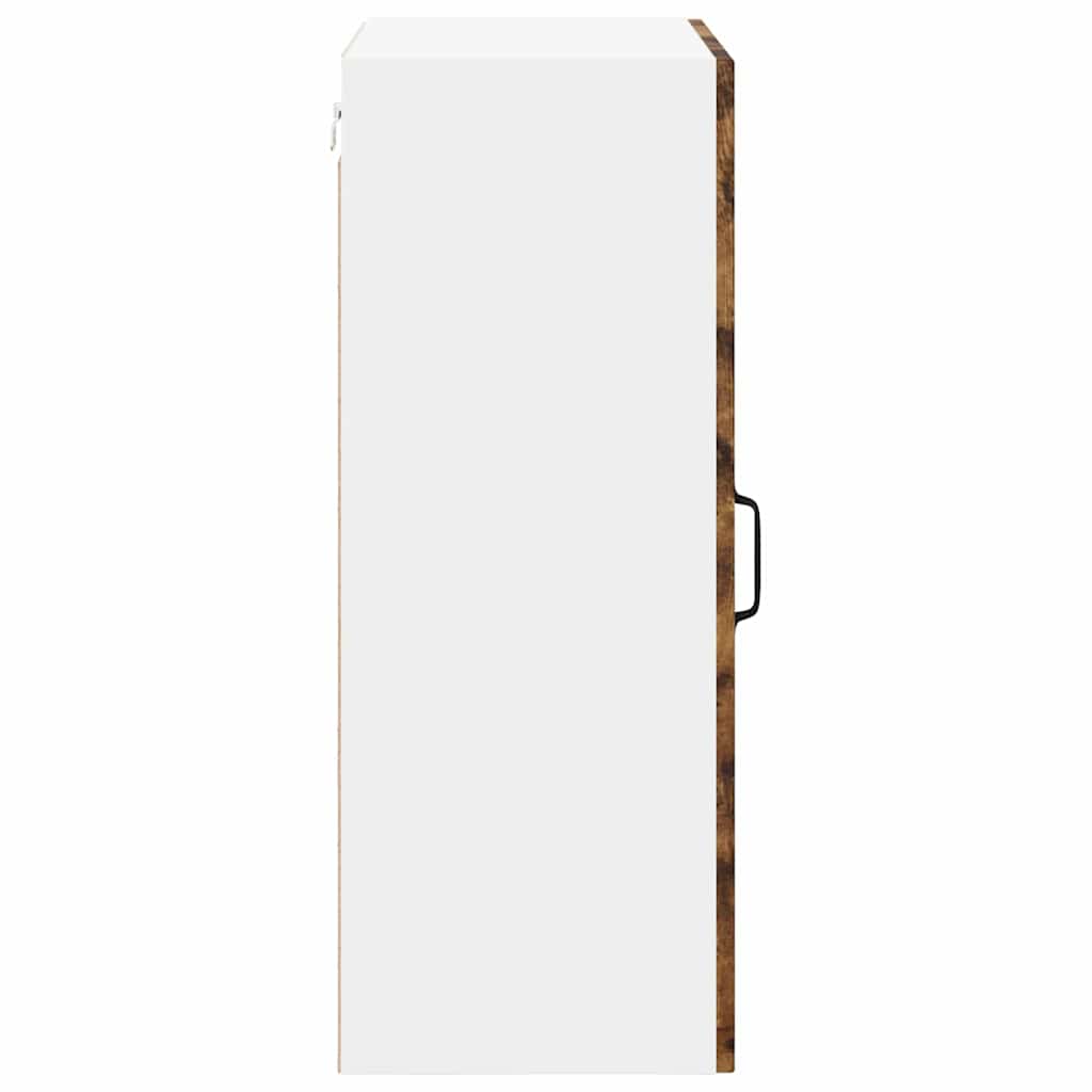 Küchenhängeschrank mit Regal Geräucherte Eiche 50 x 31 x 80 cm