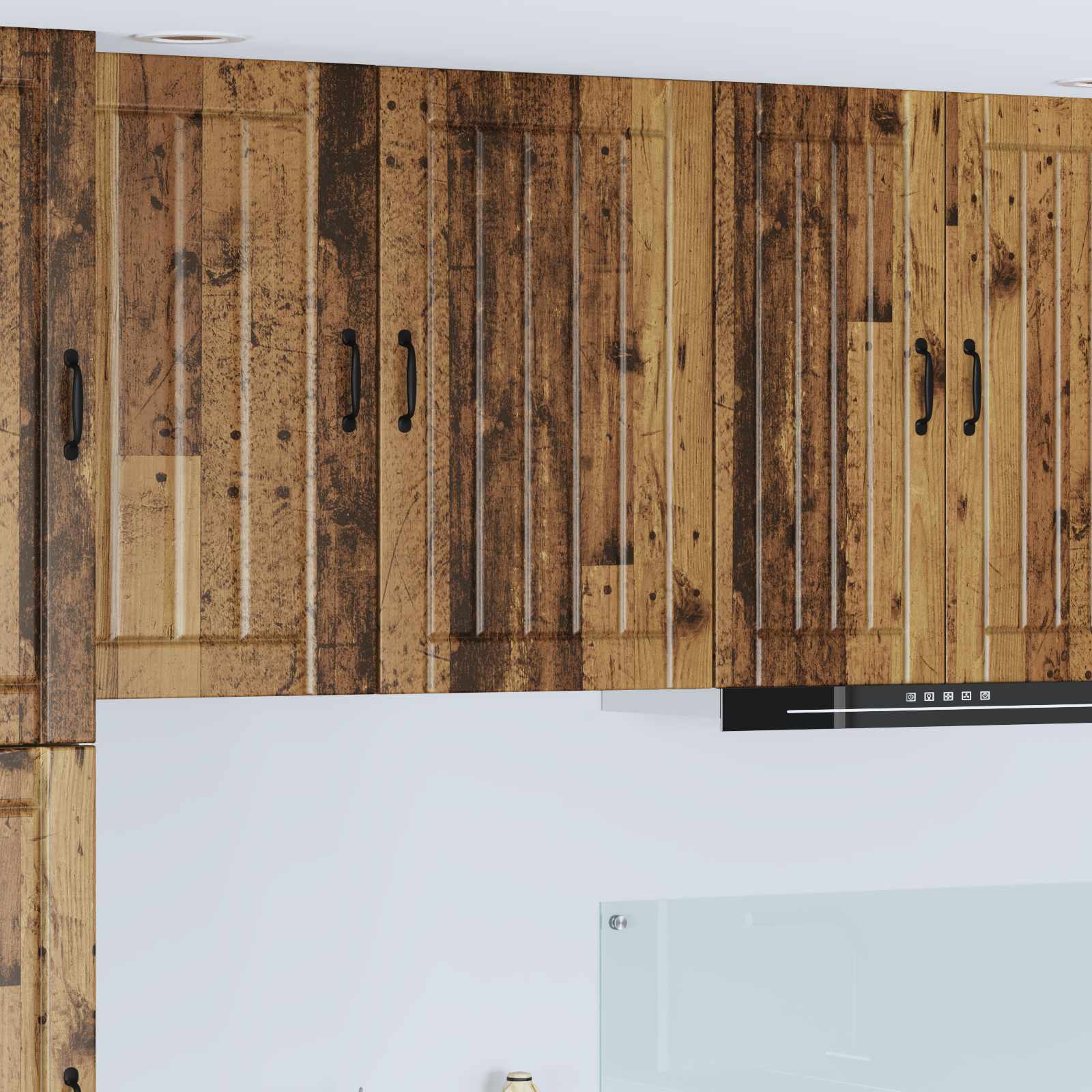 Wandschrank LUCCA Altholz 50 x 31 x 80 cm Holzwerkstoff