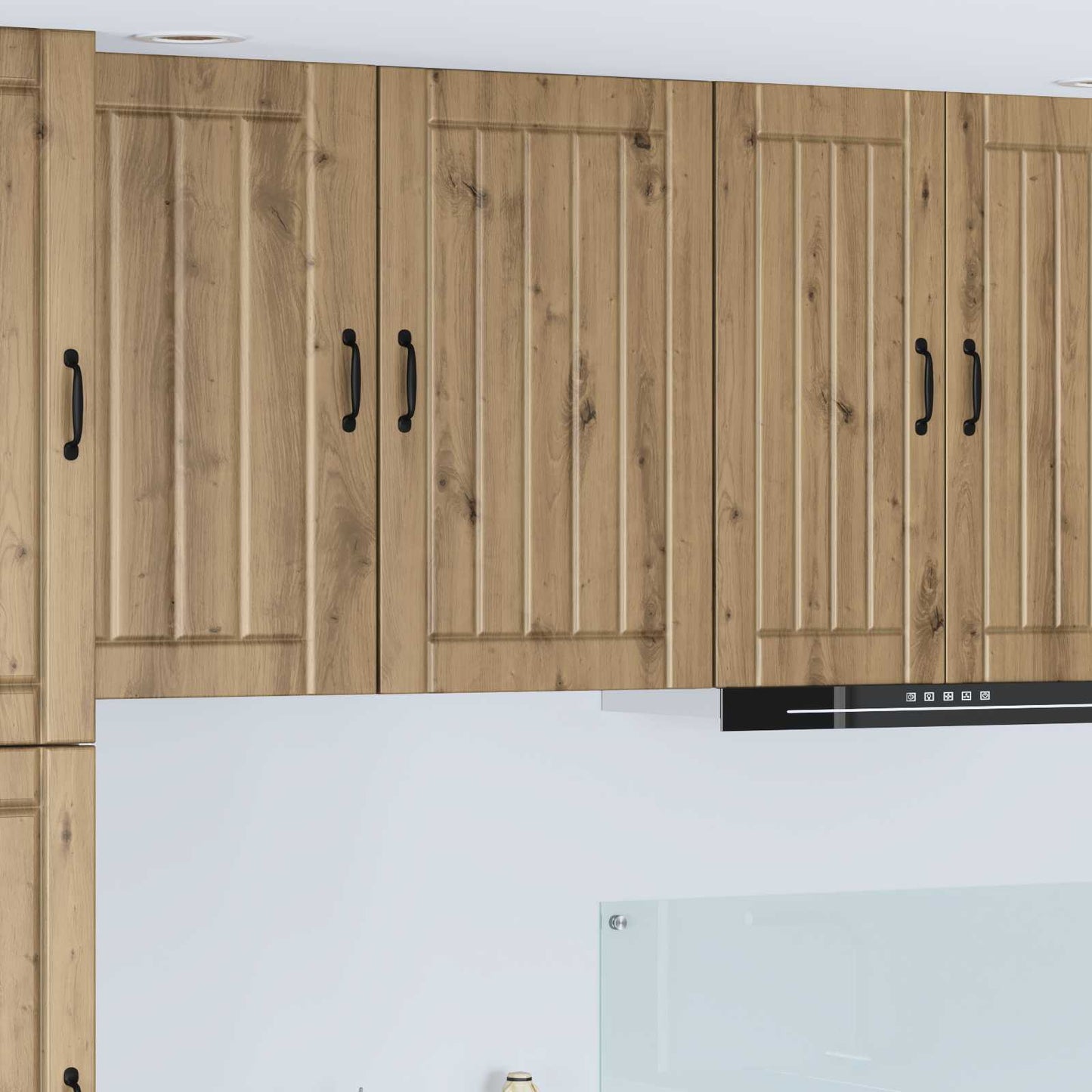 Wandschrank LUCCA Artisan-Eiche 50 x 31 x 80 cm Holzwerkstoff