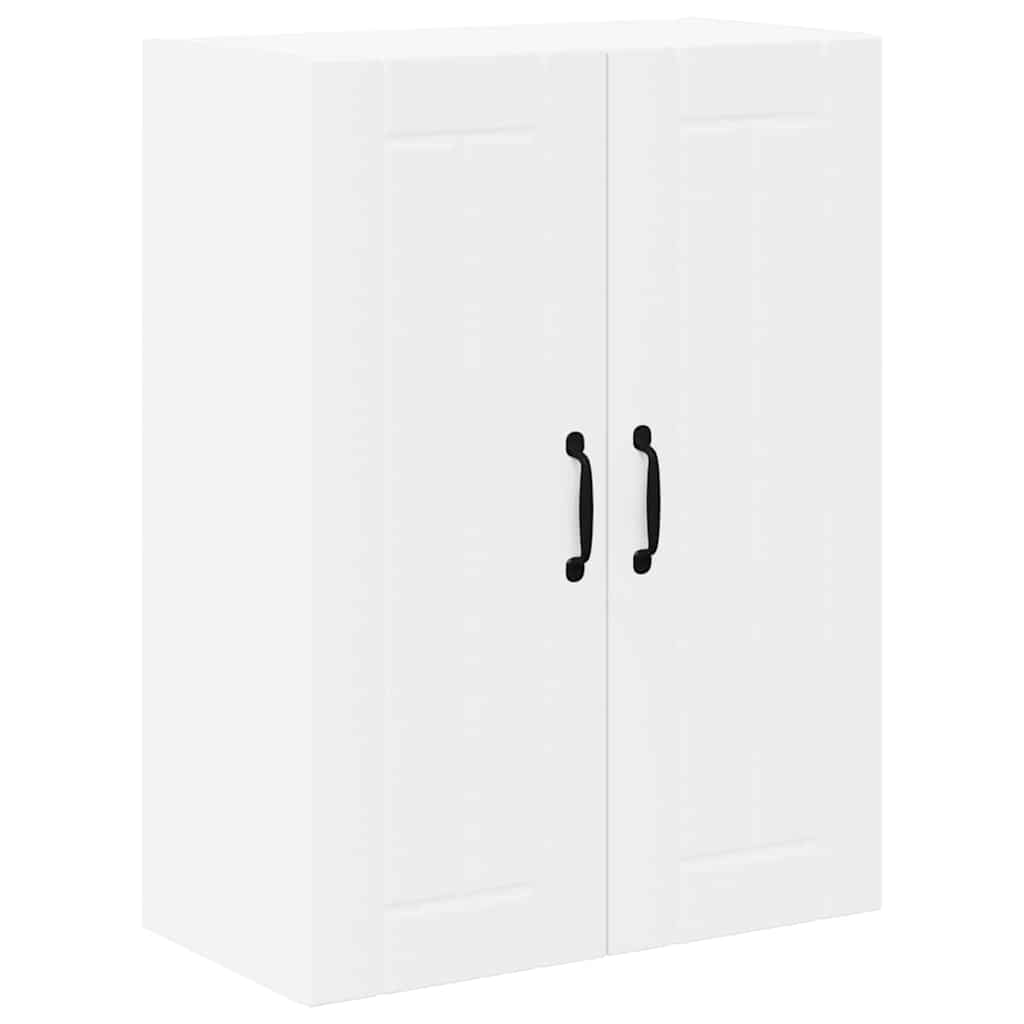 Küchenhängeschrank mit Regal Weiß 60 x 31 x 80 cm Holzwerkstoff