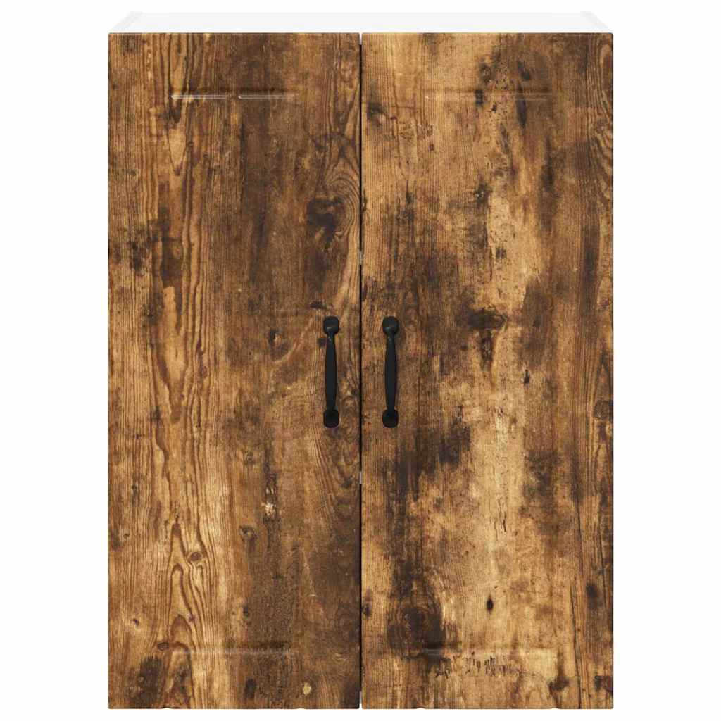 Küchenhängeschrank mit Regal Geräucherte Eiche 60 x 31 x 80 cm