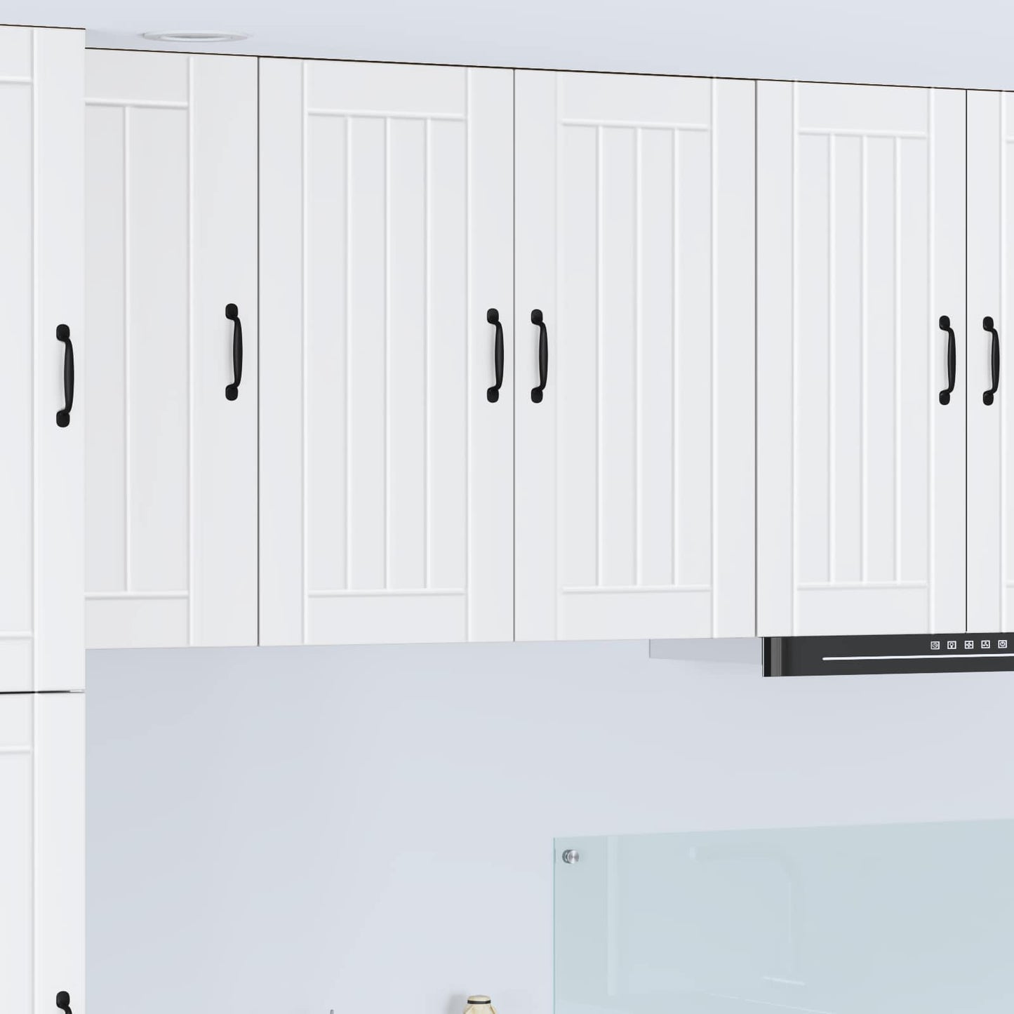 Wandschrank LUCCA Weiß 80 x 31 x 80 cm Holzwerkstoff