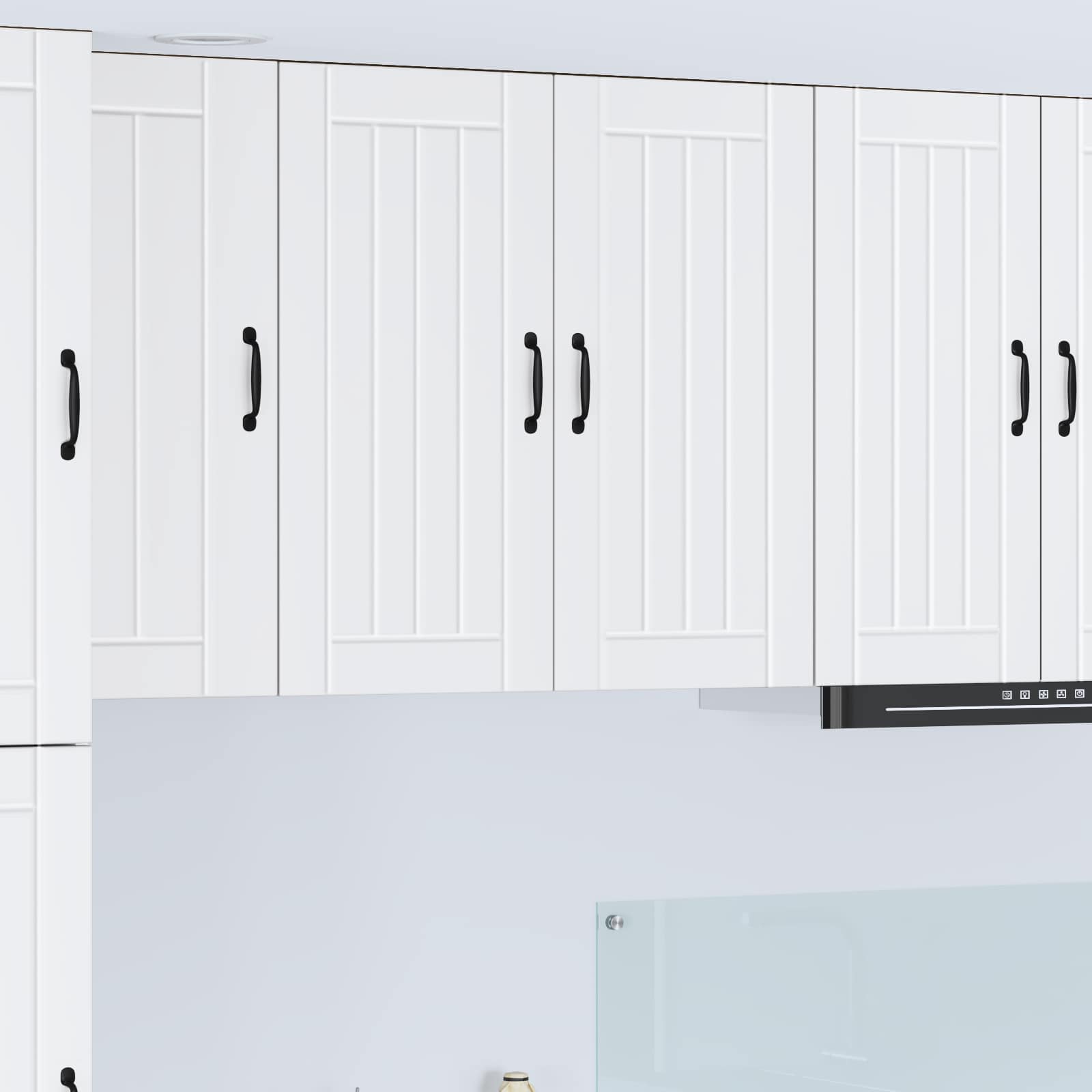 Wandschrank LUCCA Weiß 80 x 31 x 80 cm Holzwerkstoff