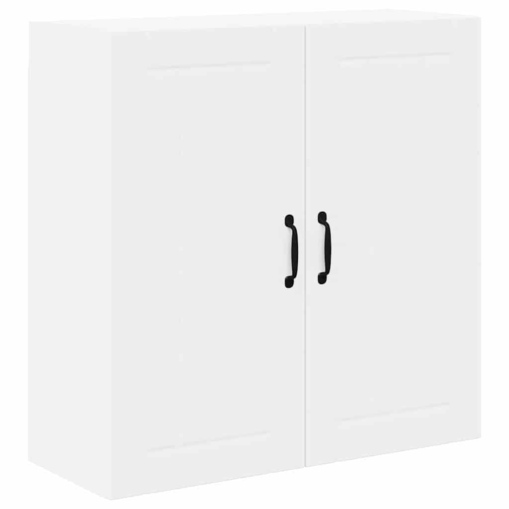 Küchenhängeschrank mit Regal Weiß 80 x 31 x 80 cm Holzwerkstoff