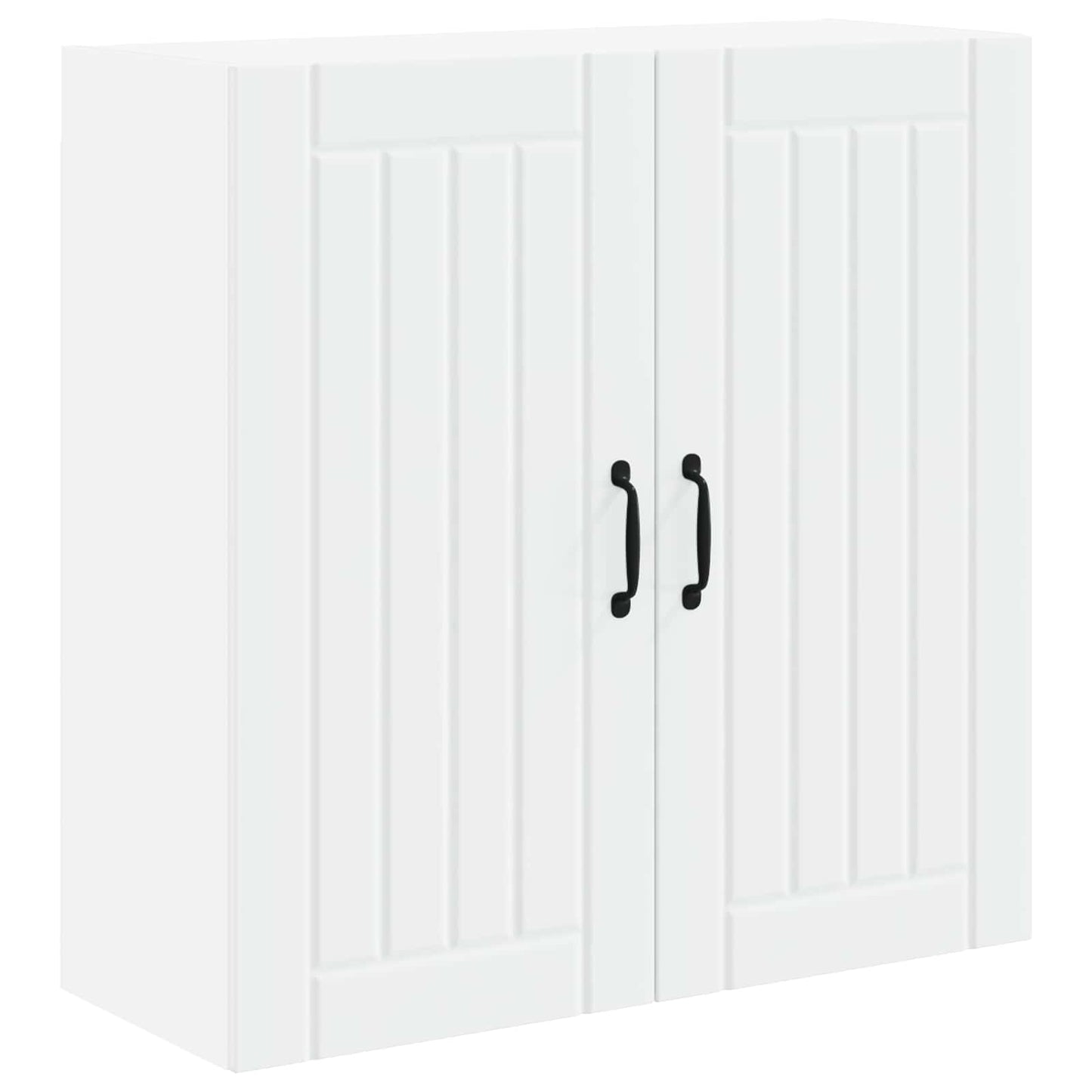 Wandschrank LUCCA Weiß 80 x 31 x 80 cm Holzwerkstoff