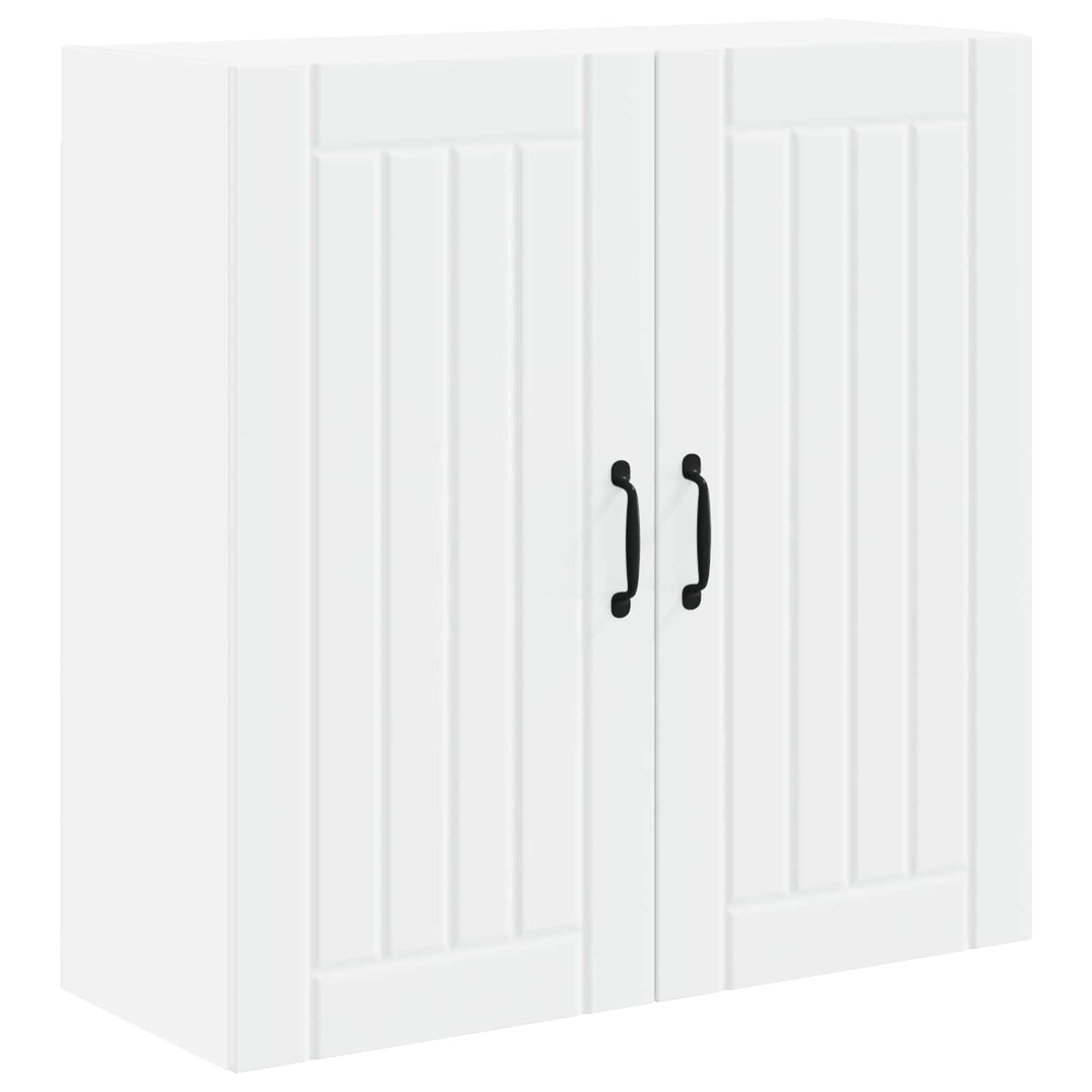 Wandschrank LUCCA Weiß 80 x 31 x 80 cm Holzwerkstoff