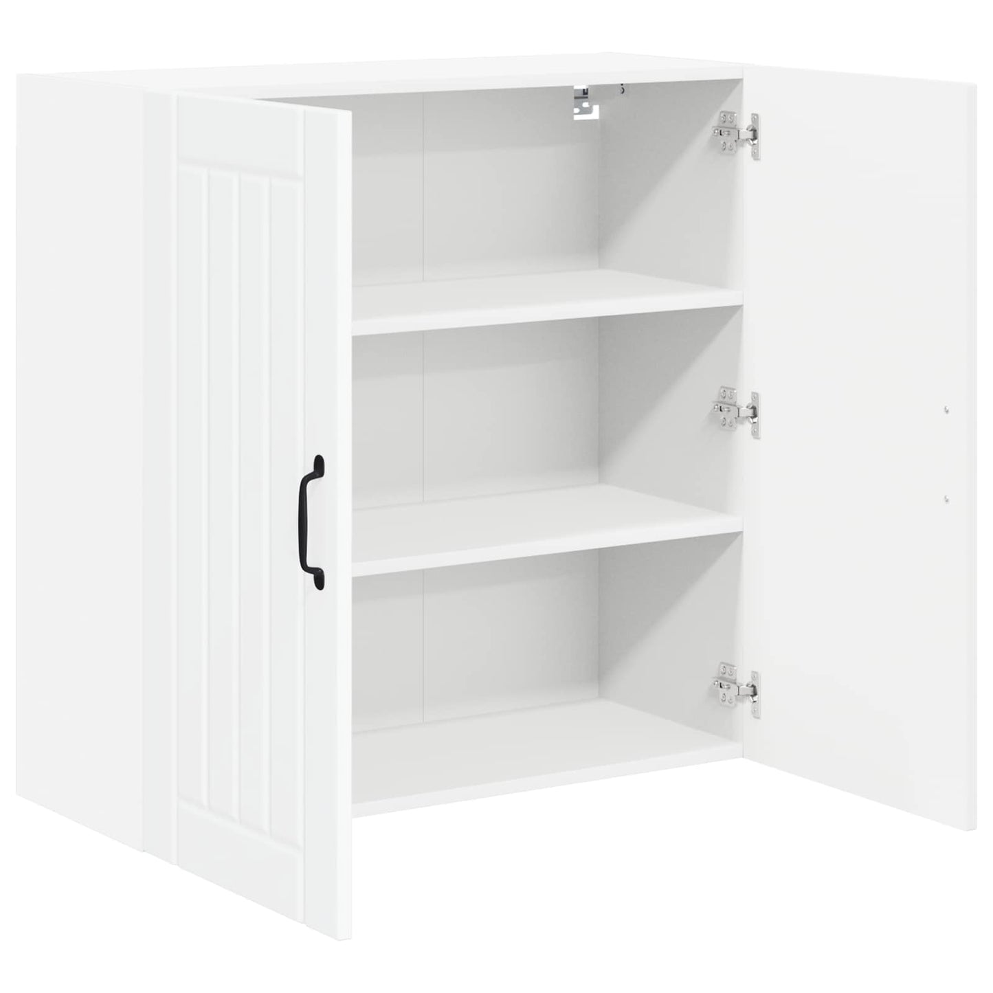 Wandschrank LUCCA Weiß 80 x 31 x 80 cm Holzwerkstoff