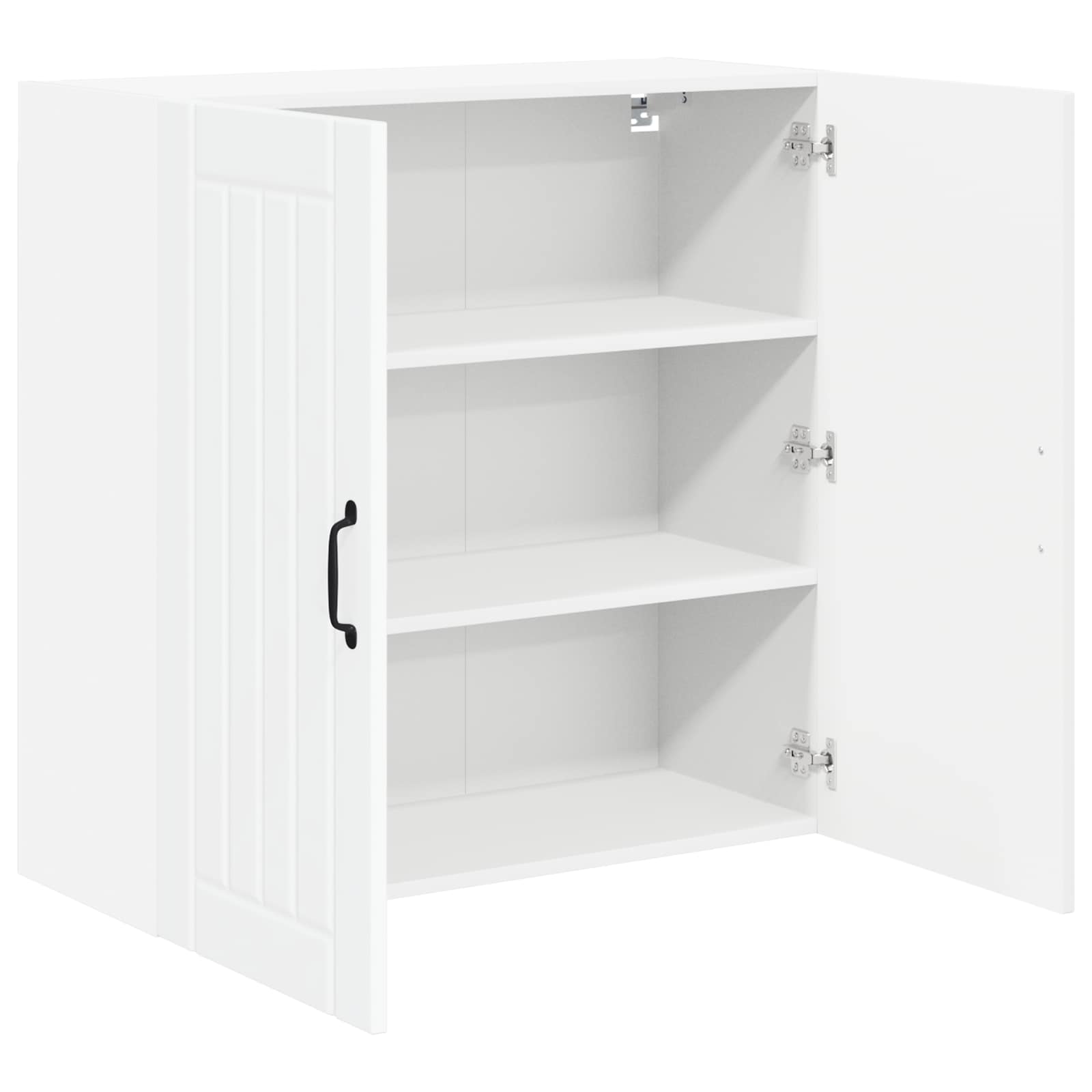 Wandschrank LUCCA Weiß 80 x 31 x 80 cm Holzwerkstoff