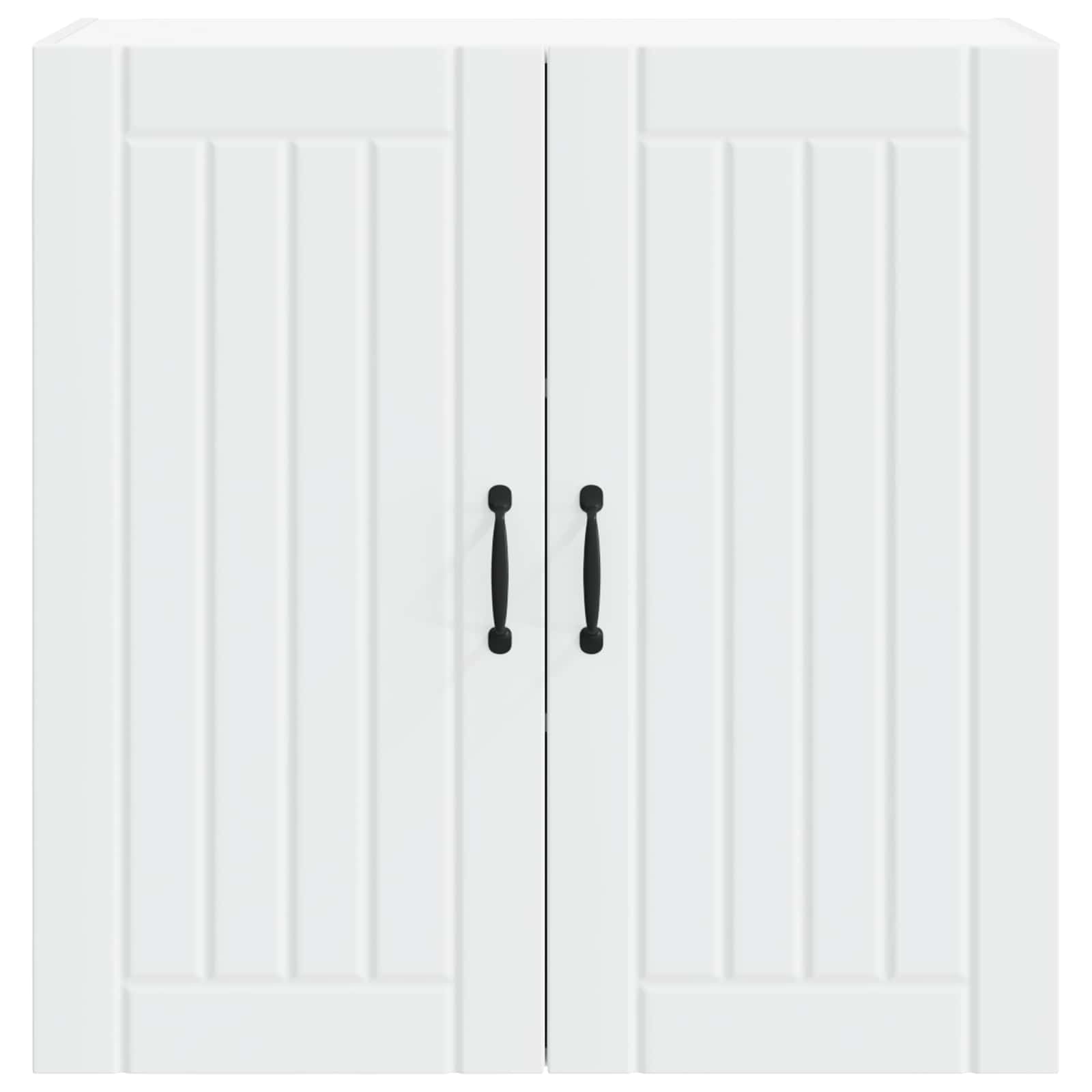 Wandschrank LUCCA Weiß 80 x 31 x 80 cm Holzwerkstoff