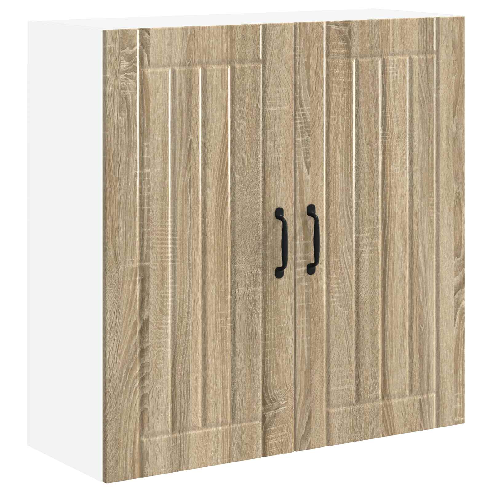 Wandschrank LUCCA Sonoma-Eiche 80 x 31 x 80 cm Holzwerkstoff