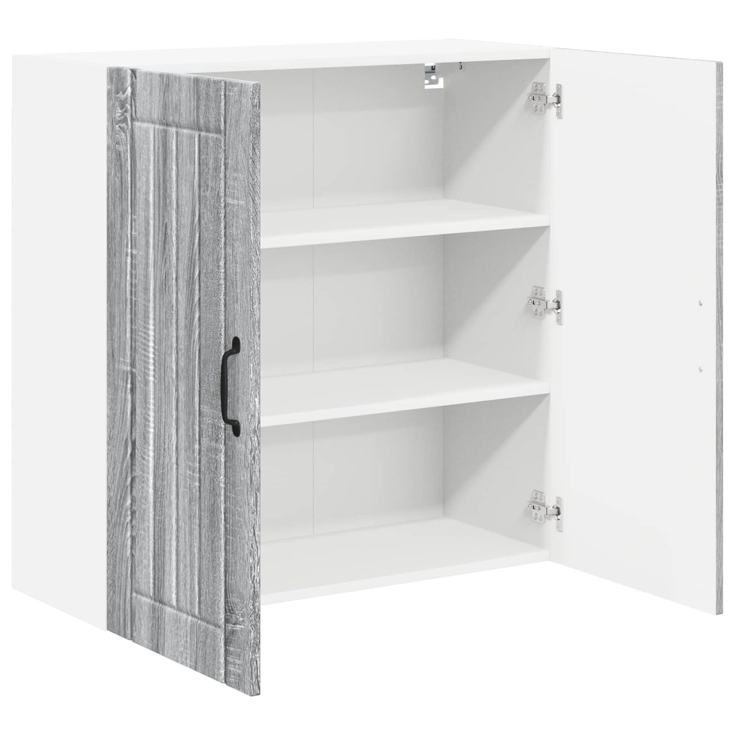 Wandschrank LUCCA Graues Sonoma 80 x 31 x 80 cm Holzwerkstoff
