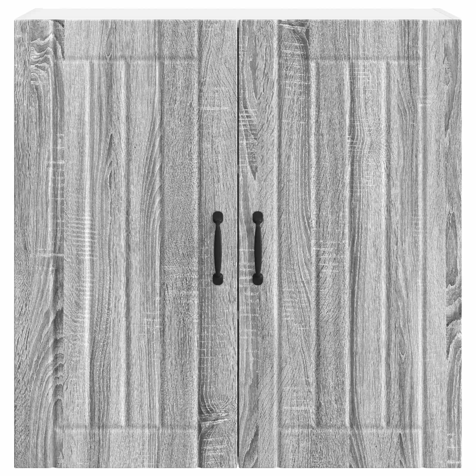 Wandschrank LUCCA Graues Sonoma 80 x 31 x 80 cm Holzwerkstoff