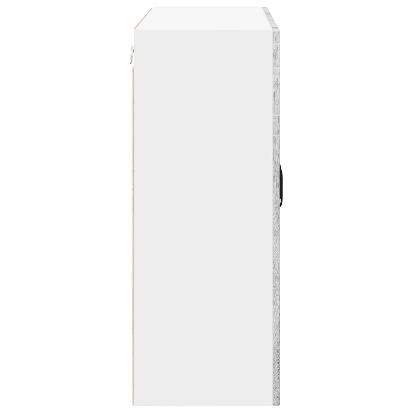 Wandschrank LUCCA Graues Sonoma 80 x 31 x 80 cm Holzwerkstoff