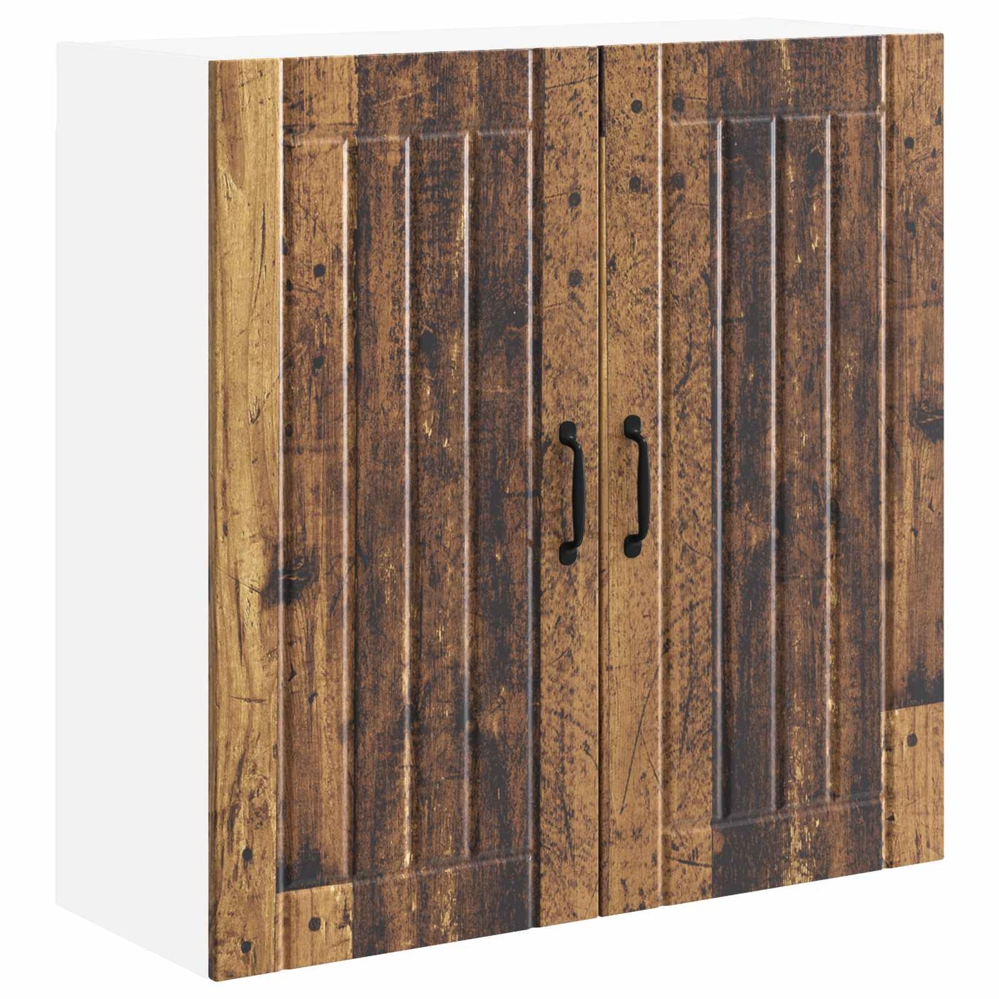 Wandschrank LUCCA Altholz 80 x 31 x 80 cm Holzwerkstoff