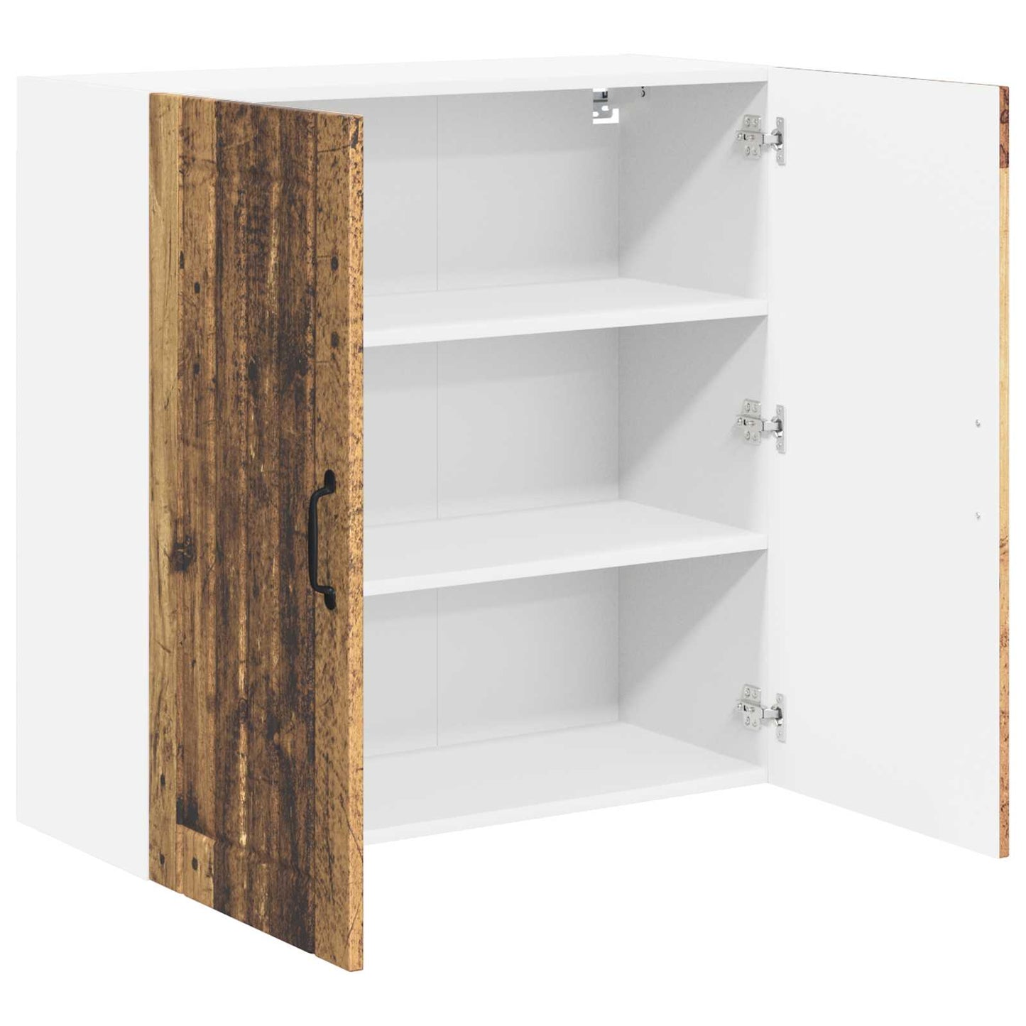Wandschrank LUCCA Altholz 80 x 31 x 80 cm Holzwerkstoff