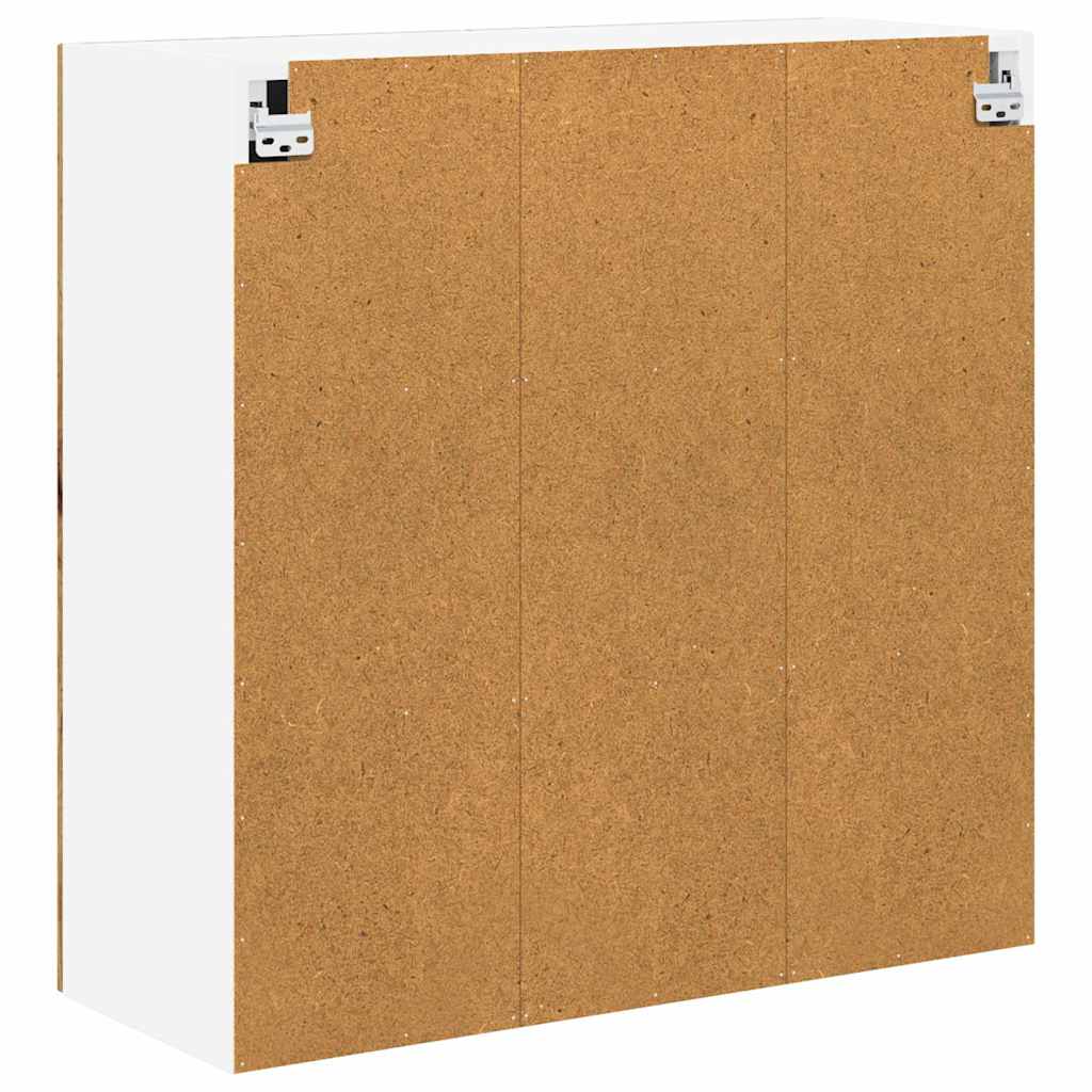 Wandschrank LUCCA Altholz 80 x 31 x 80 cm Holzwerkstoff