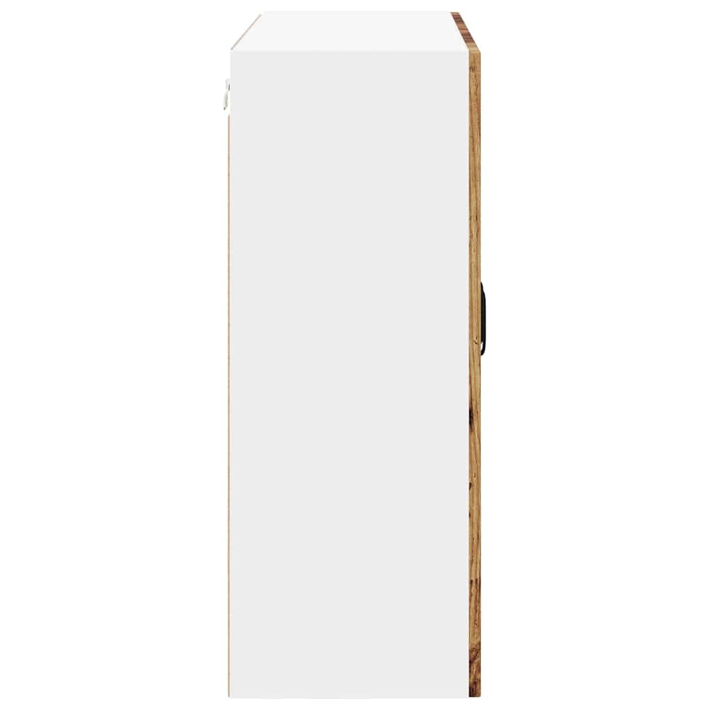Wandschrank LUCCA Altholz 80 x 31 x 80 cm Holzwerkstoff