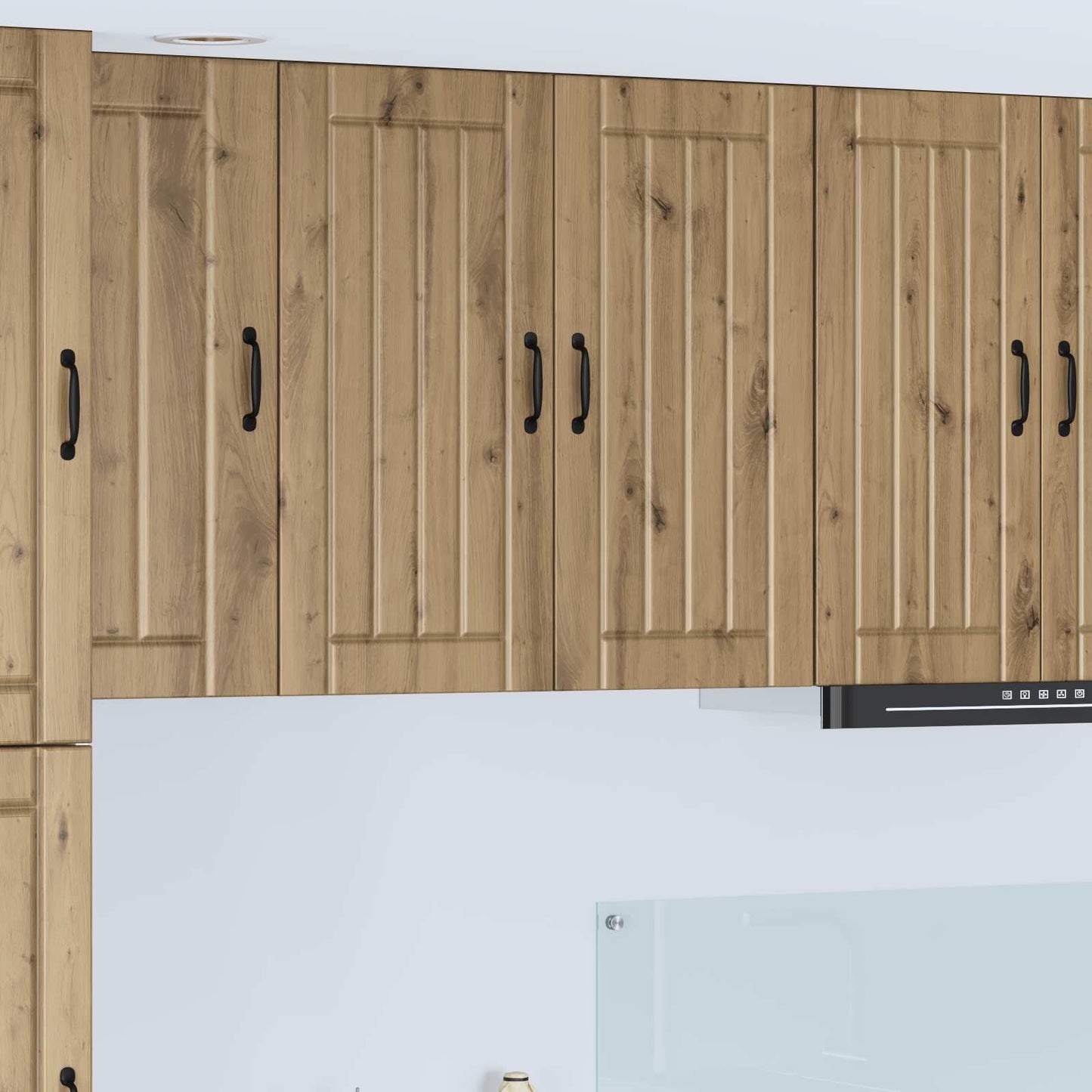 Wandschrank LUCCA Artisan-Eiche 80 x 31 x 80 cm Holzwerkstoff