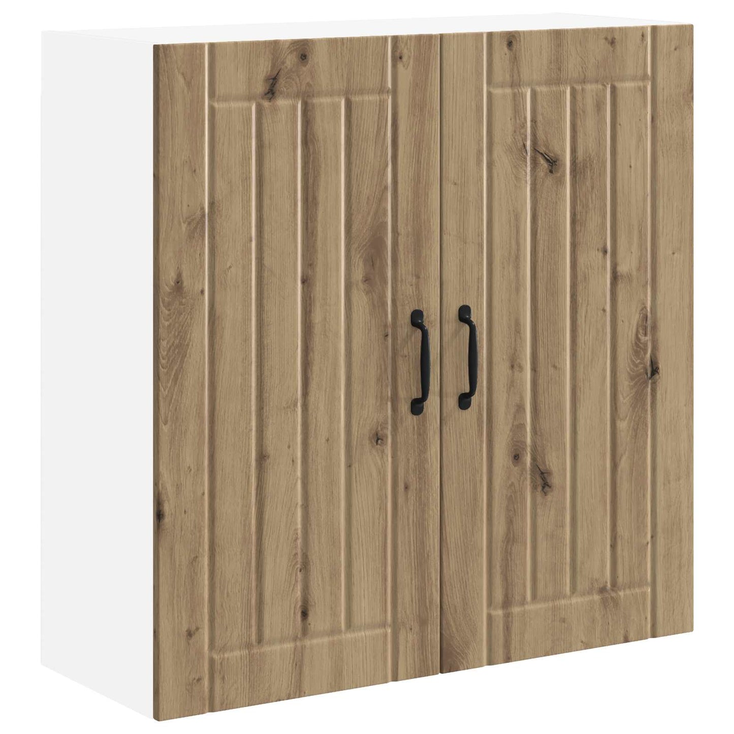 Wandschrank LUCCA Artisan-Eiche 80 x 31 x 80 cm Holzwerkstoff