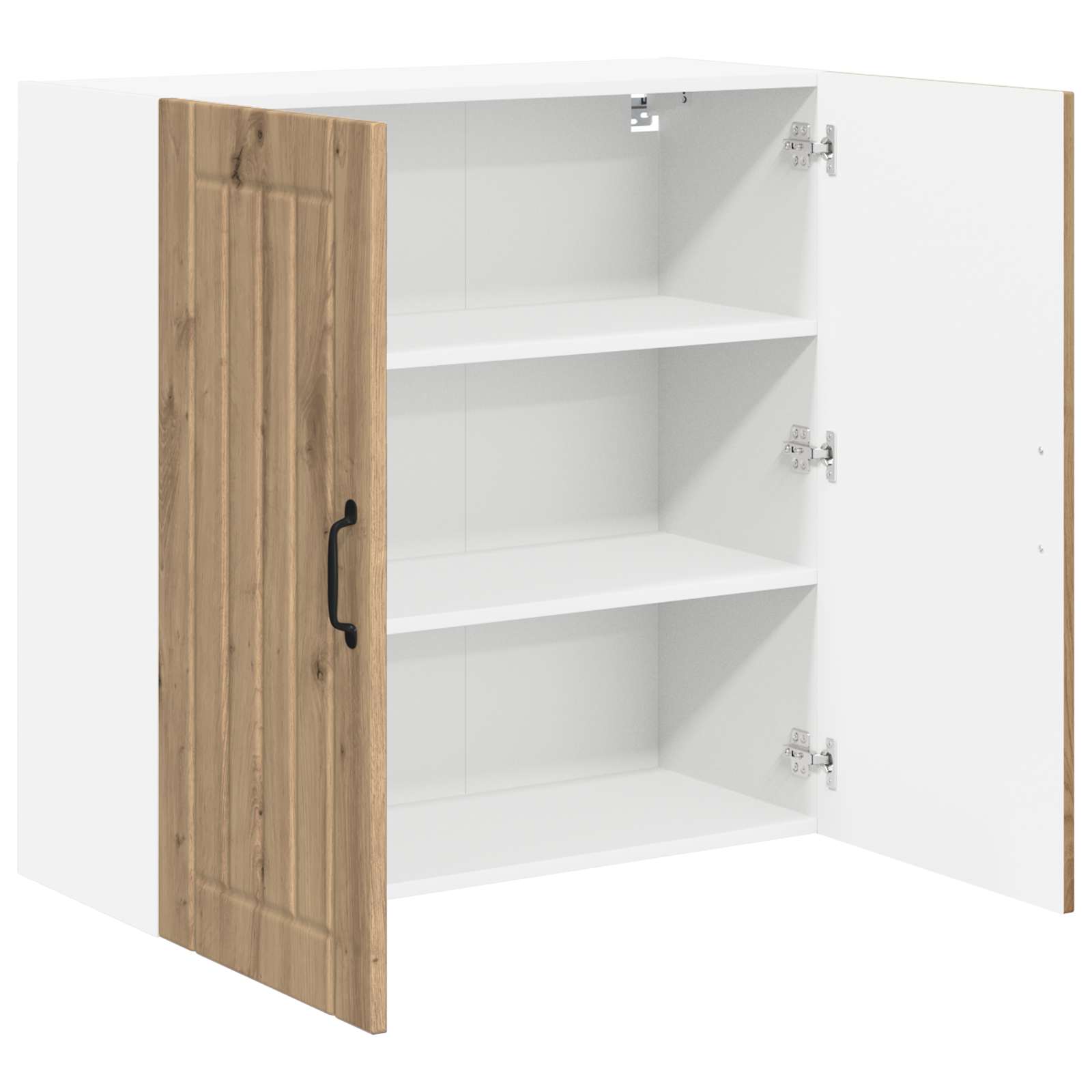 Wandschrank LUCCA Artisan-Eiche 80 x 31 x 80 cm Holzwerkstoff